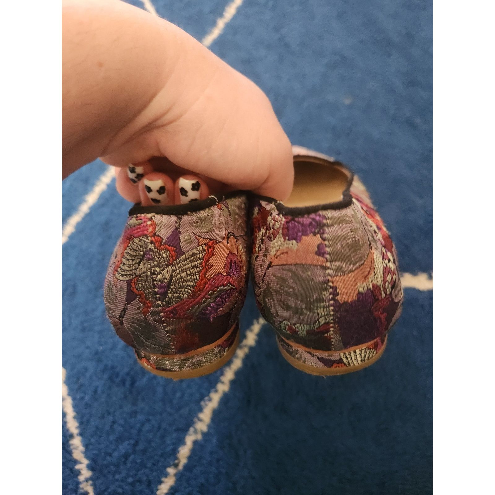 Anthropologie Anthropologie Butter Fly Canvas Loafers -7 Women's Size US 7 / IT 37 - 6 Thumbnail