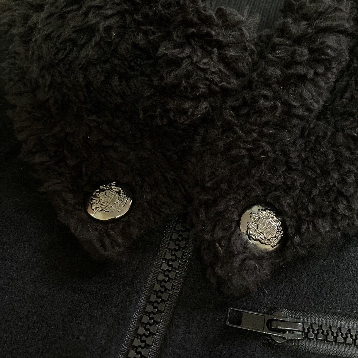 If Six Was Nine 🇯🇵 COLLIER PUNK GOTHIC FULL ZIP FUR COLLAR HOODIE JACKET Size US L / EU 52-54 / 3 - 16 Thumbnail