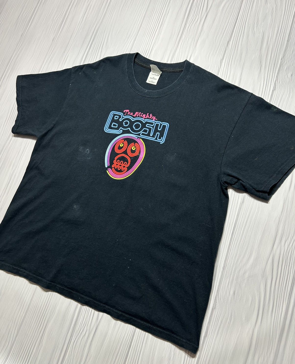 Vintage Vintage The Mighty Boosh Face T-Shirt Size US XL / EU 56 / 4 - 2 Thumbnail