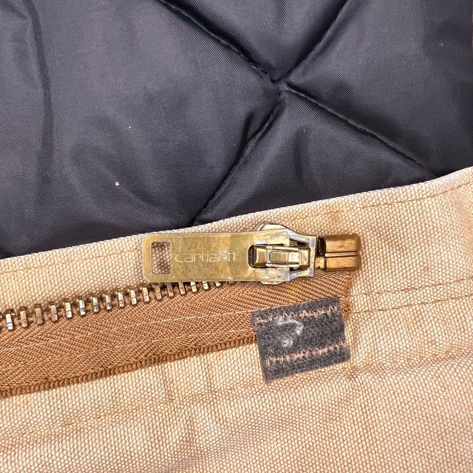 Carhartt VTG Carhartt CQ186 Duck Arctic Quilted Lined Coat USA Sz XL Size US XL / EU 56 / 4 - 9 Thumbnail
