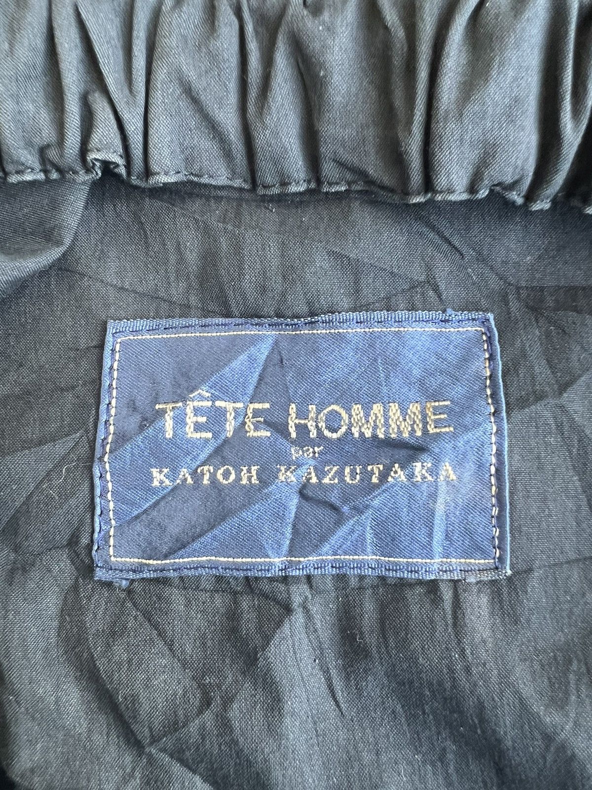 Final Home Vtg 80s Katoh Kazutaka Archive Runway Staff Gabardine Bomber Size US M / EU 48-50 / 2 - 11 Thumbnail