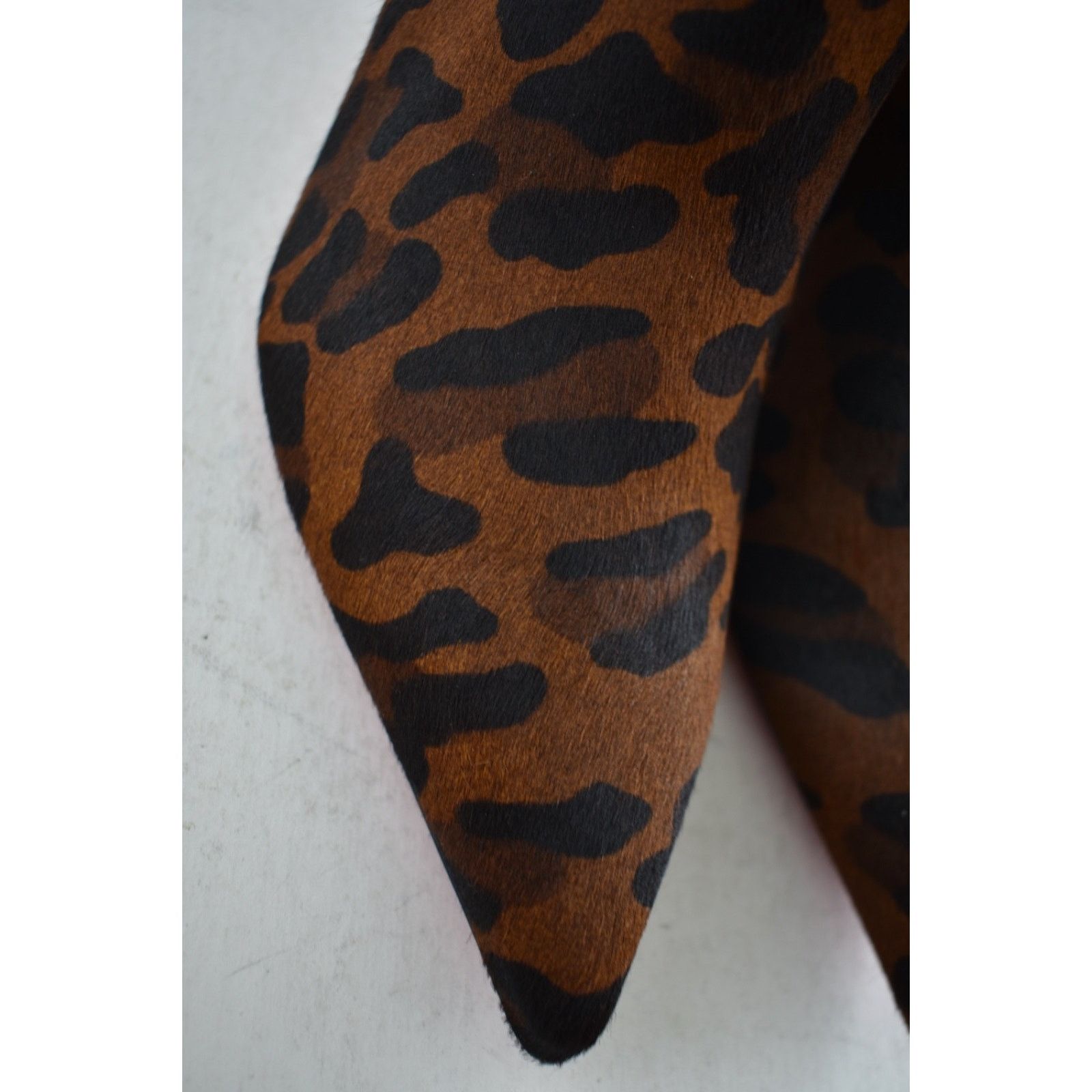 Christian Louboutin Christian Louboutin So Kate Booty Black Leopard Pony 36.5 Size US 6.5 / IT 36.5 - 8 Thumbnail