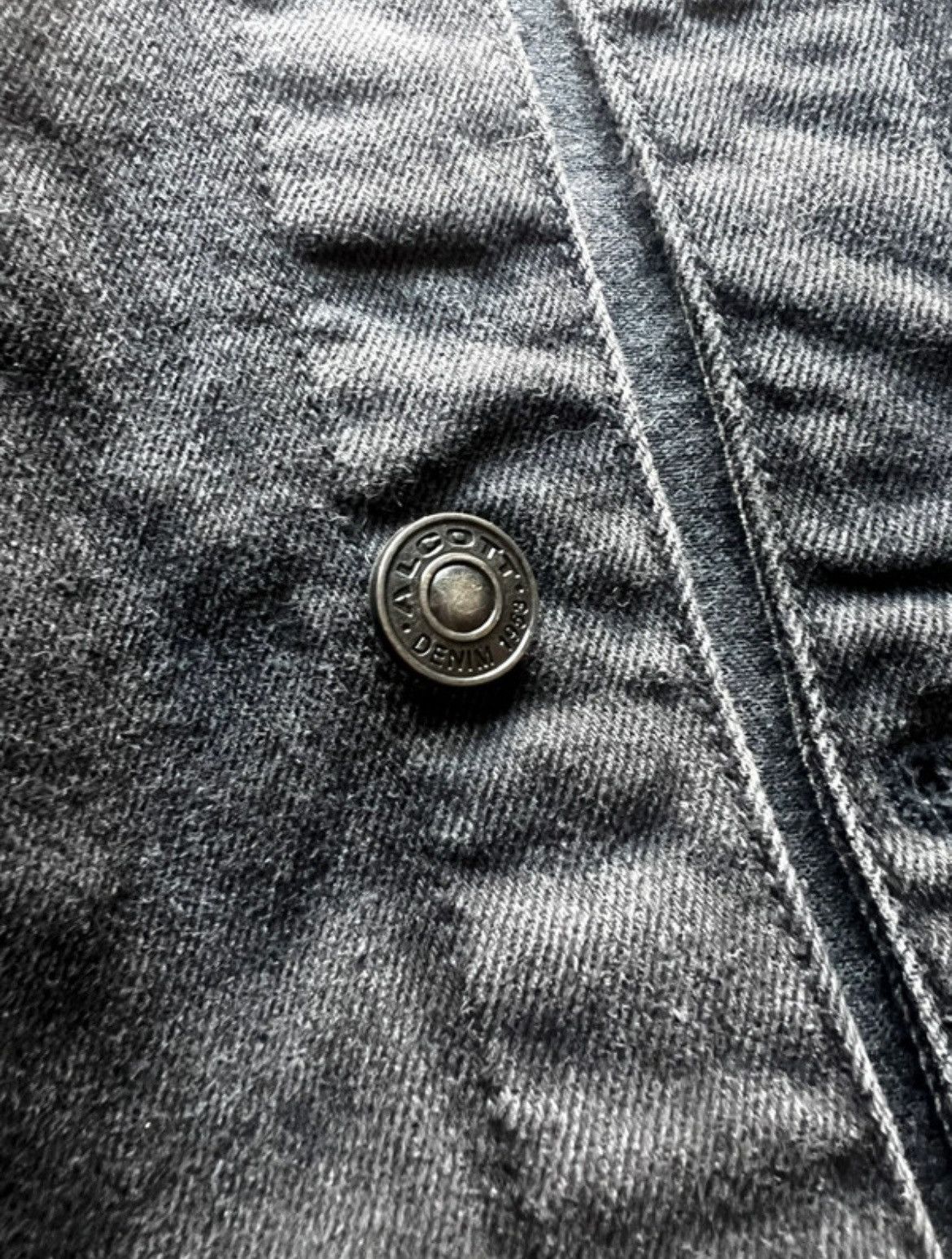 Vintage Alcott trucket jacket black in denim Size US M / EU 48-50 / 2 - 5 Thumbnail