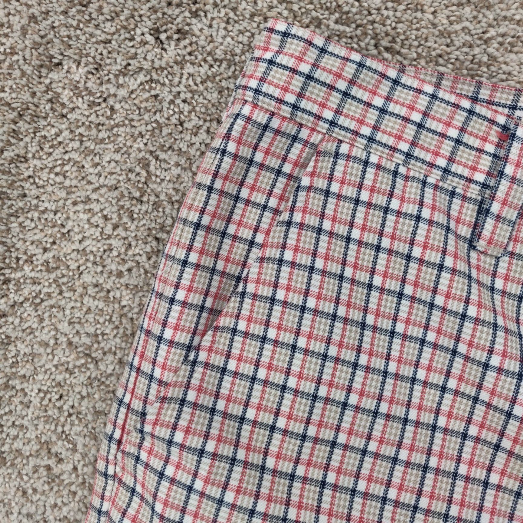 Katin Katin Shorts Mens 32 Plaid Chino Flat Front Casual Outdoor Golf Size US 32 / EU 48 - 2 Thumbnail