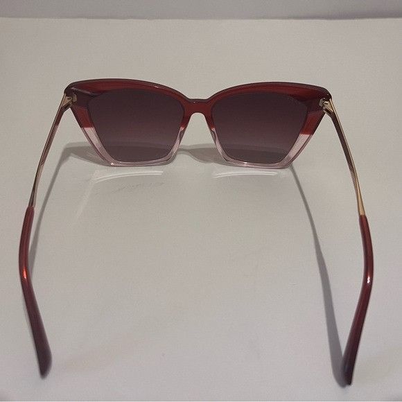 Other Diff Becky ll VC-BG30 red ombre gold metallic sunglasses bur Size ONE SIZE - 4 Thumbnail