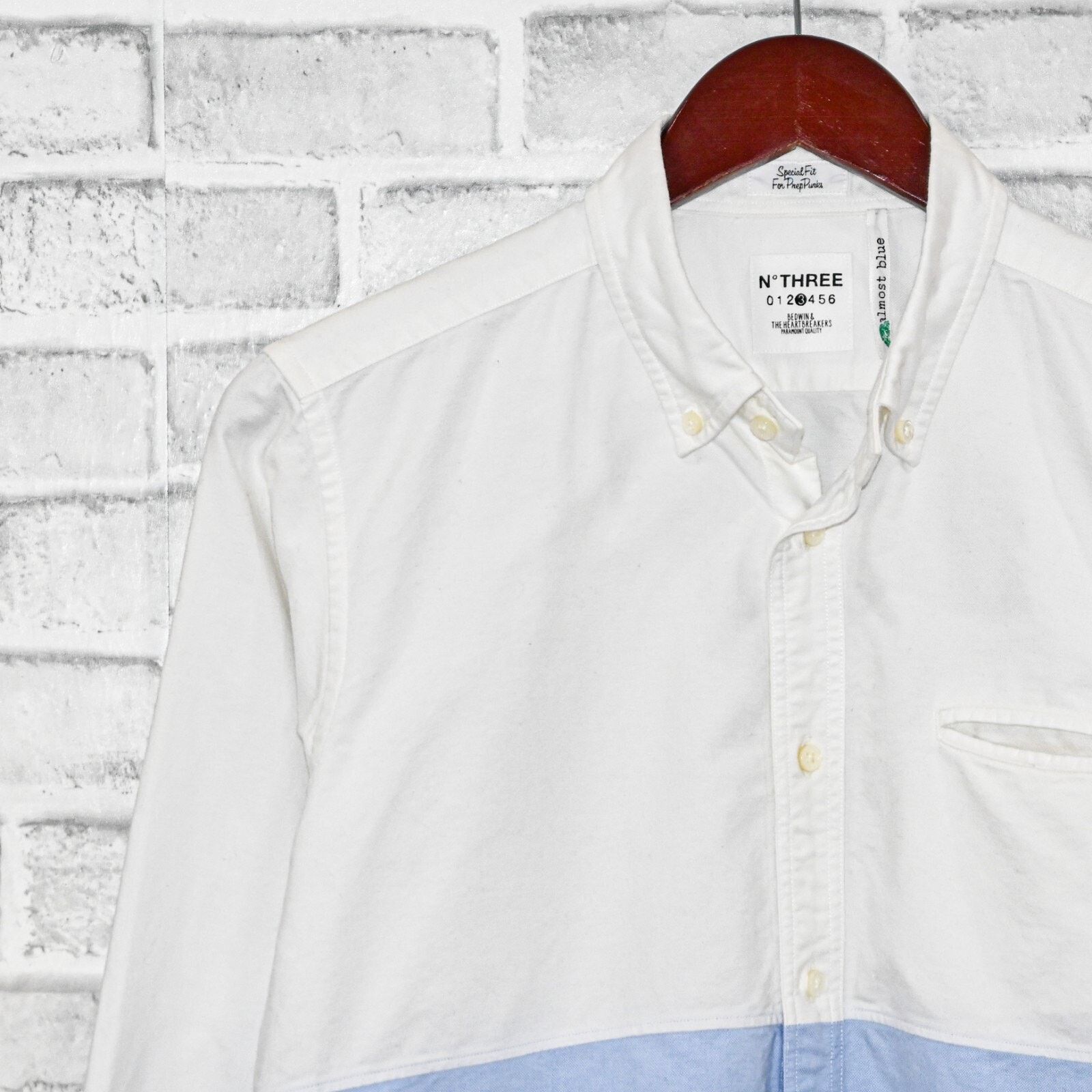 Bedwin & The Heartbreakers Bedwin & The Hearthbreaker Color block Button Down Shirt Size US L / EU 52-54 / 3 - 5 Thumbnail