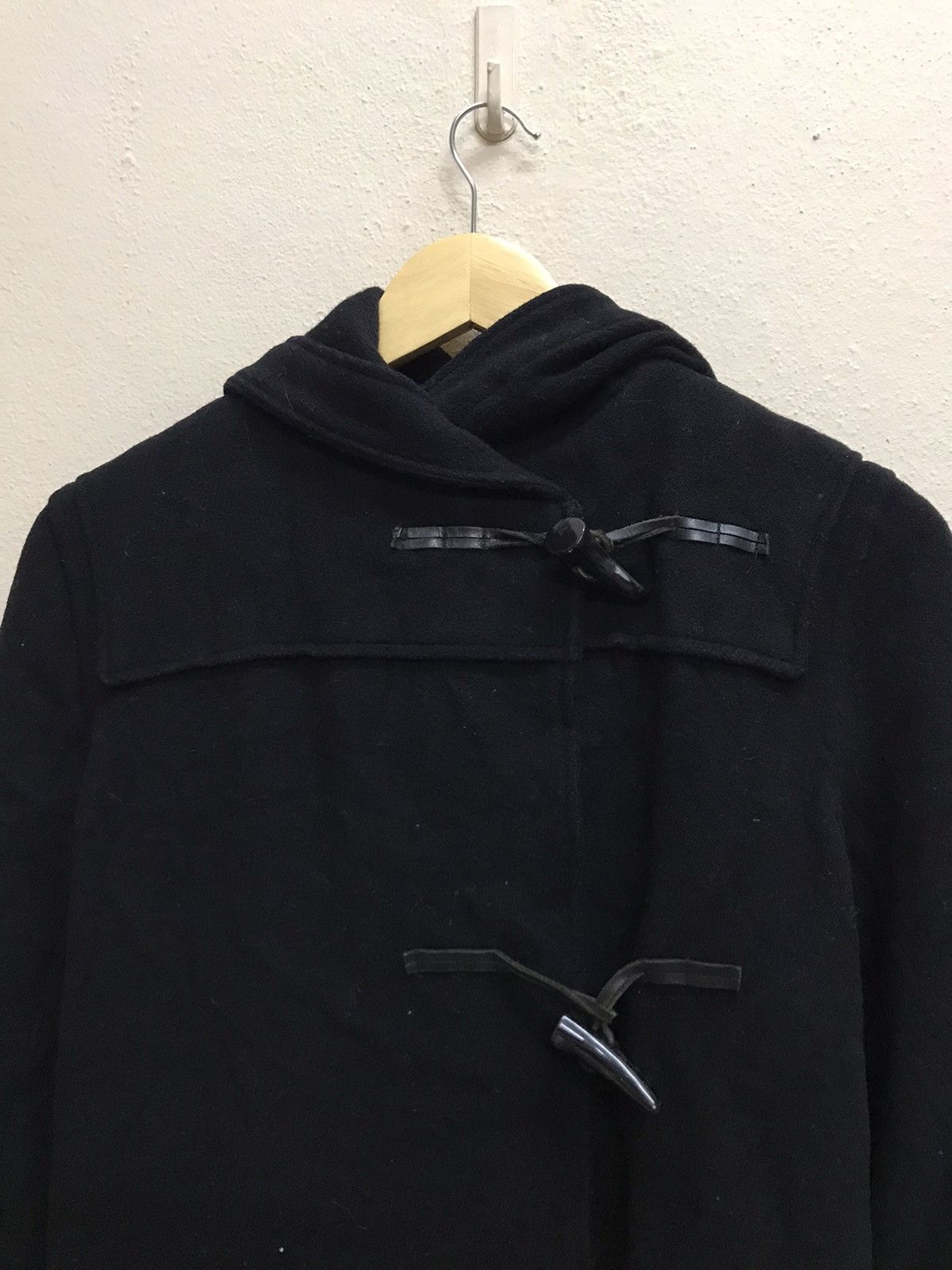 Issey Miyake Vintage IS Sunao Kuwahara 2000 a/w Hooded Duffle Coat Wool Size S / US 4 / IT 40 - 18 Thumbnail