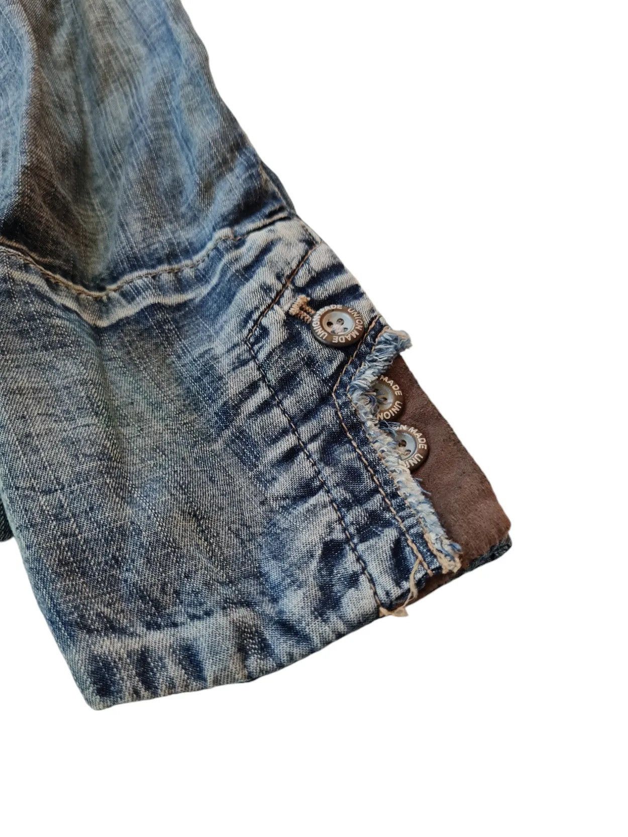 PPFM PPFM Vintage Washed Jacket with Unique Stitch Detailing Size US M / EU 48-50 / 2 - 7 Thumbnail