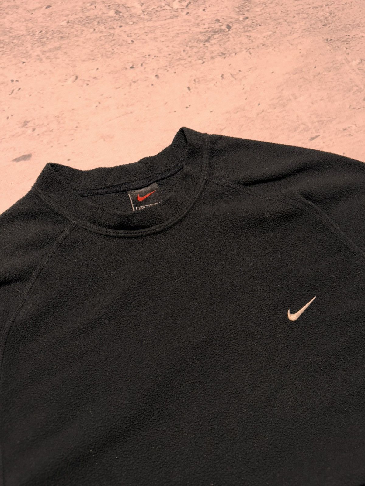 Nike × Vintage NIKE TEDDY FLEECE VINTAGE BAS LOGO OVERSIZE BOXY SWEATSHIRT Size US M / EU 48-50 / 2 - 3 Thumbnail