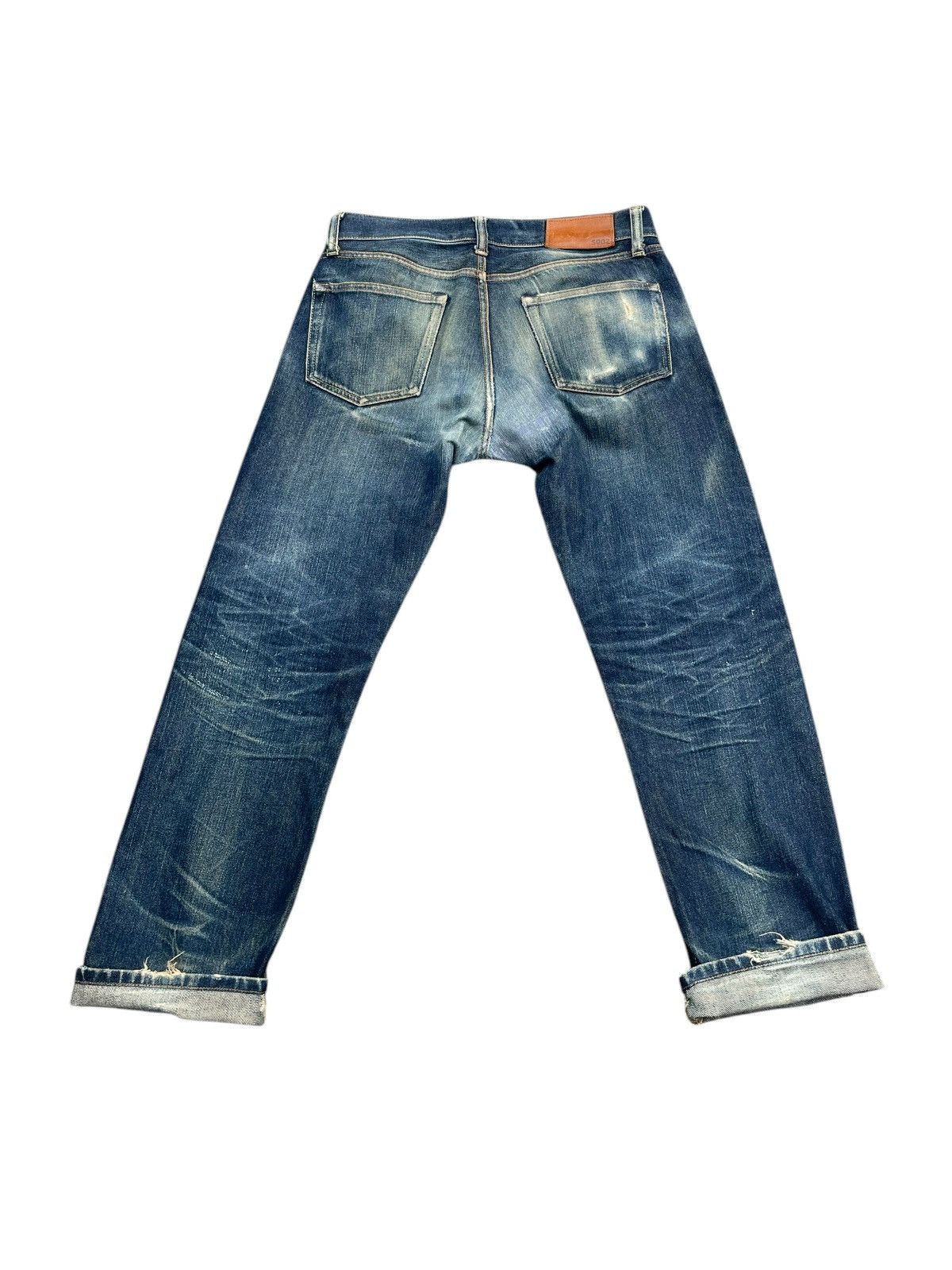 Japanese Brand × Uniqlo Uniqlo UJ S002 Selvedge Distresed Jeans Size US 34 / EU 50 - 8 Thumbnail