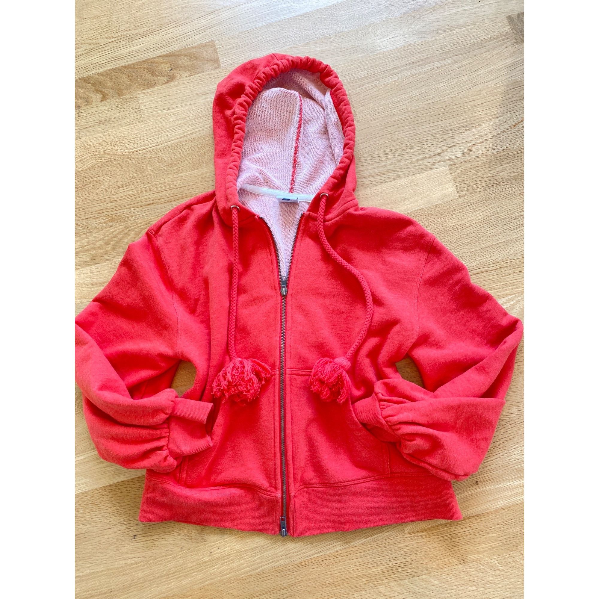 Designer Cabi Tangerine Deluxe Full Zip Hoodie W's Small Balloon Slee Size M / US 6-8 / IT 42-44 - 6 Thumbnail