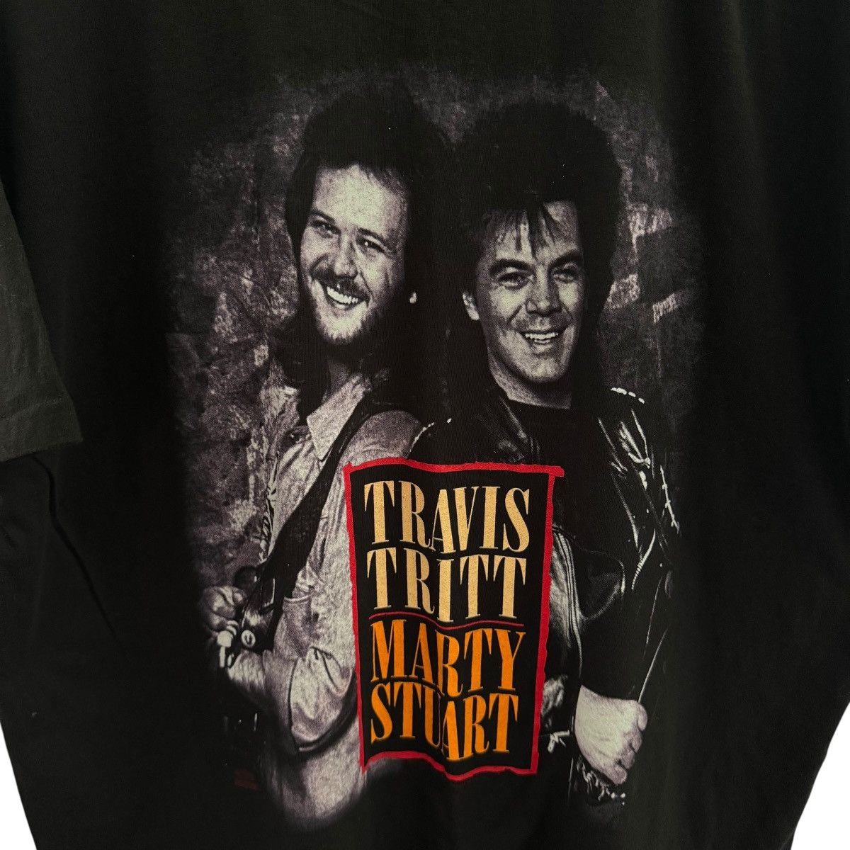 Hanes × Vintage vintage country travis tritt marty stuart band t shirt Size US XL / EU 56 / 4 - 3 Thumbnail