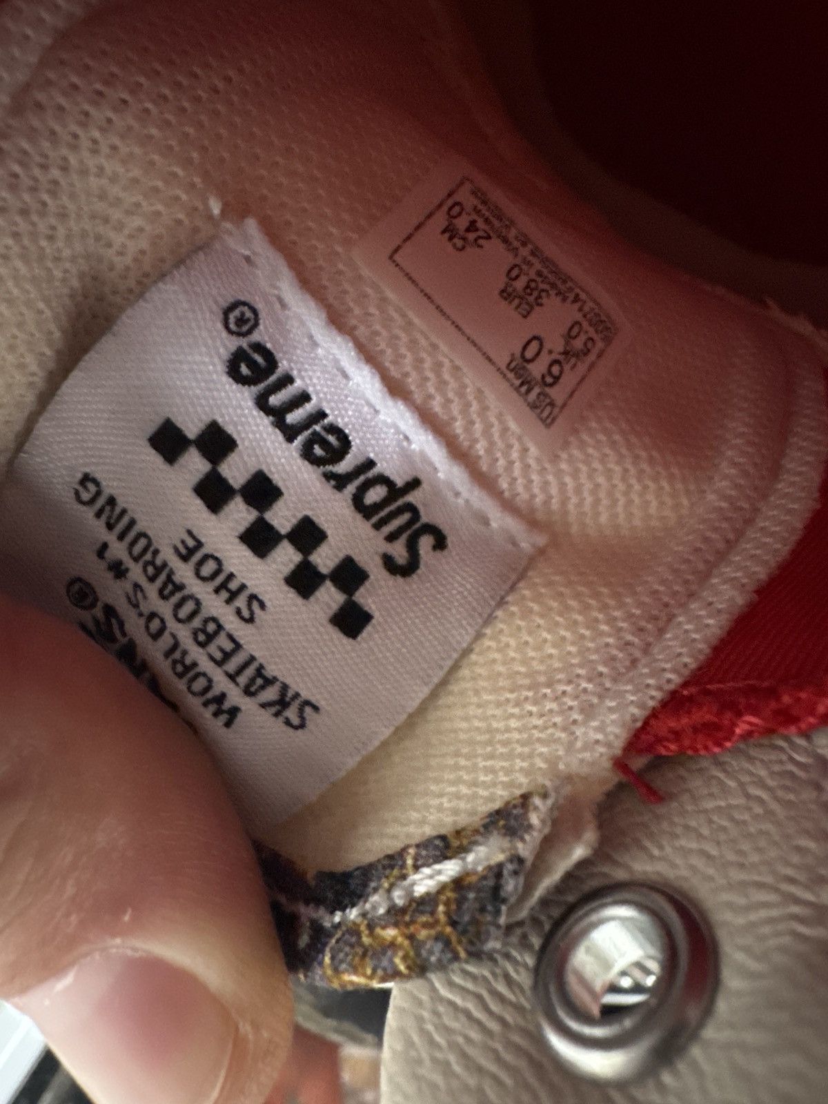 Supreme × Vans Supreme x Vans x Mike Kelley Size US 6 / EU 39 - 10 Thumbnail