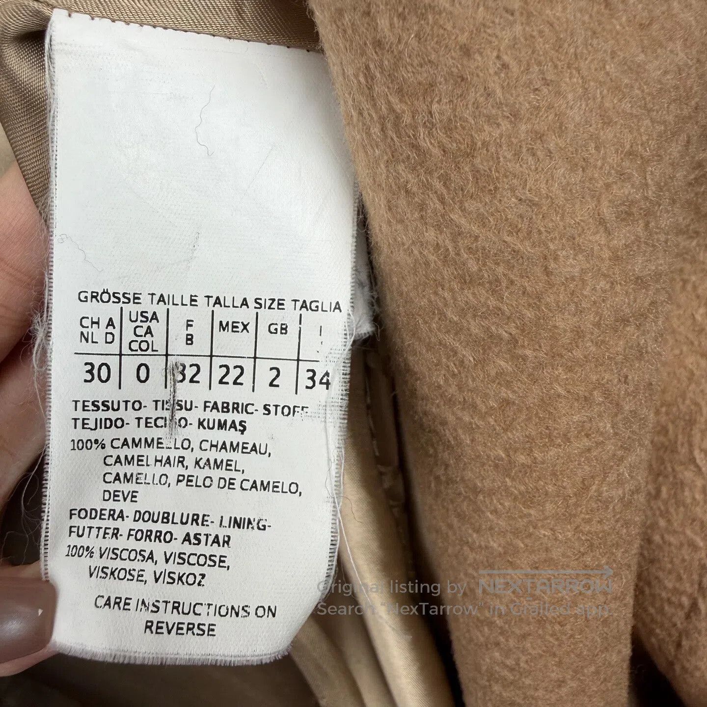 Max Mara Max Mara Bathrobe-style hooded coat| Size XS / US 0-2 / IT 36-38 - 4 Thumbnail