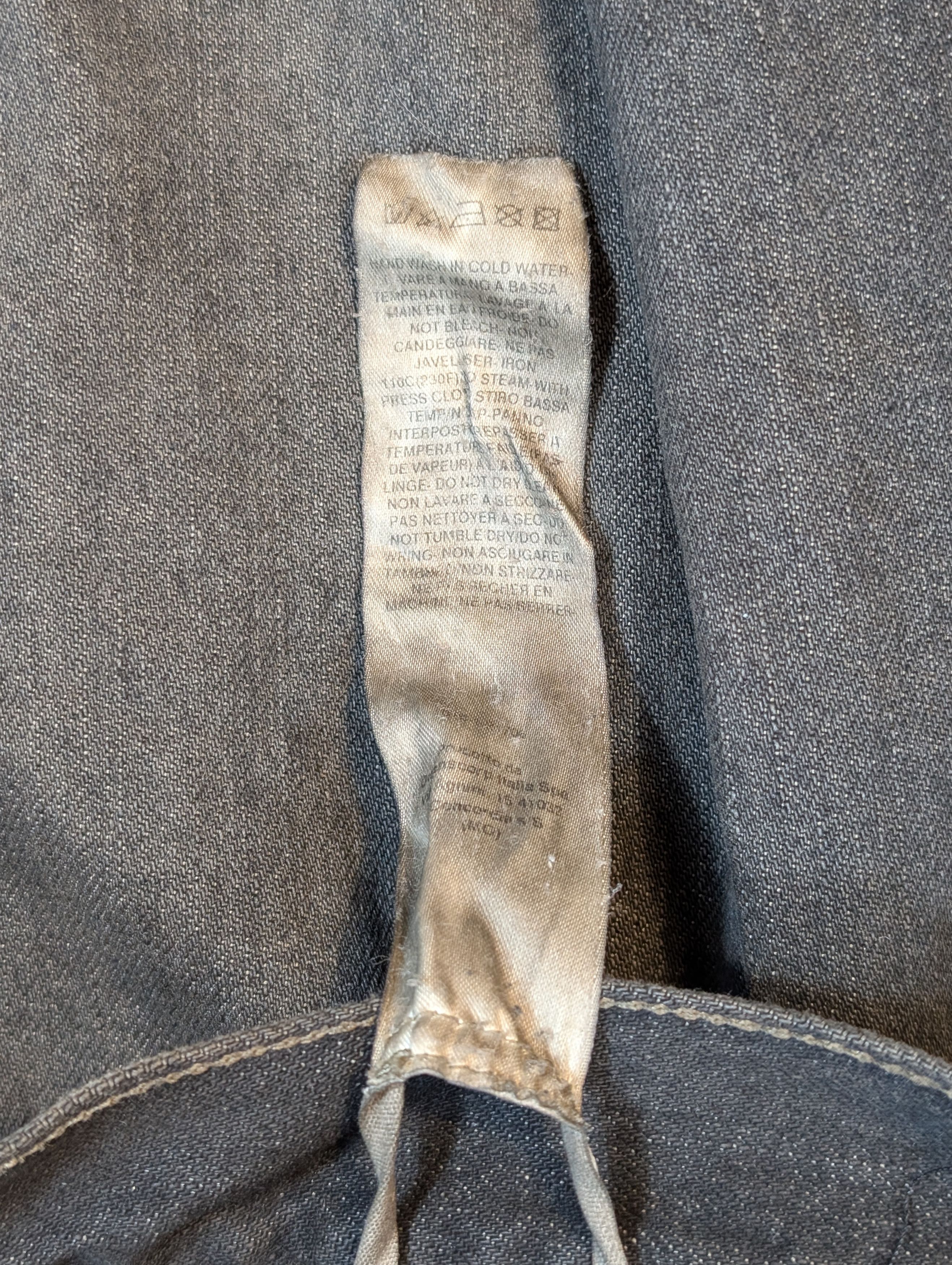 Rick Owens Rick Owens AW22 Bolan Banana Dark Dust Zip Flared Jeans Size US 34 / EU 50 - 7 Thumbnail