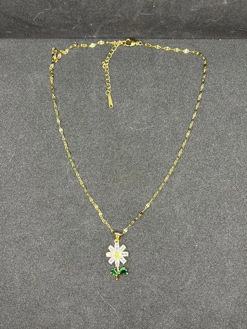Jewelry Matsumoto x Maki Daisy flower gold chain necklace Size ONE SIZE - 5 Thumbnail