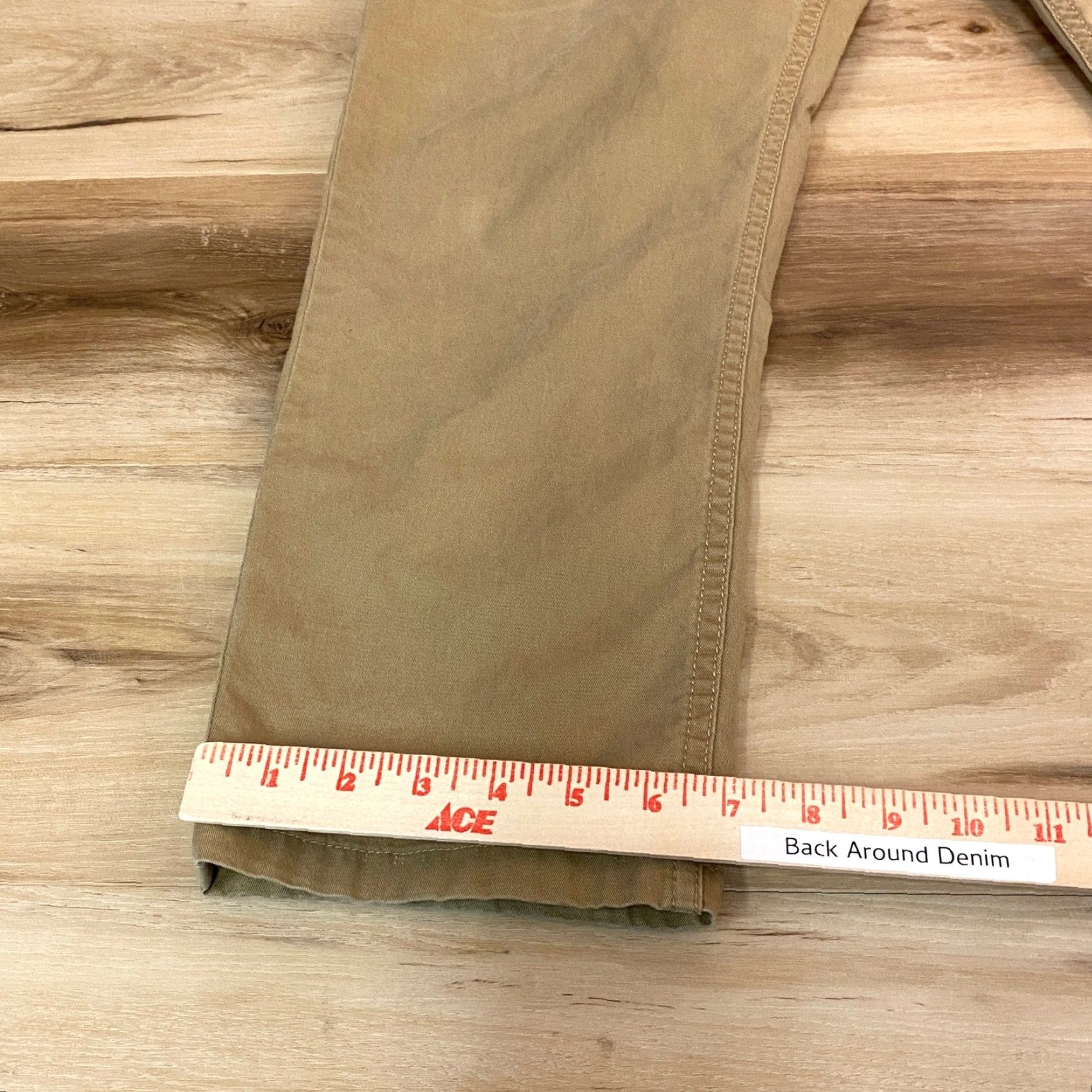 Polo Ralph Lauren Polo Ralph Lauren Mens Slim Straight Fit Tan Pants 38x25 Cotton Blend Chino Size US M / EU 48-50 / 2 - 6 Thumbnail