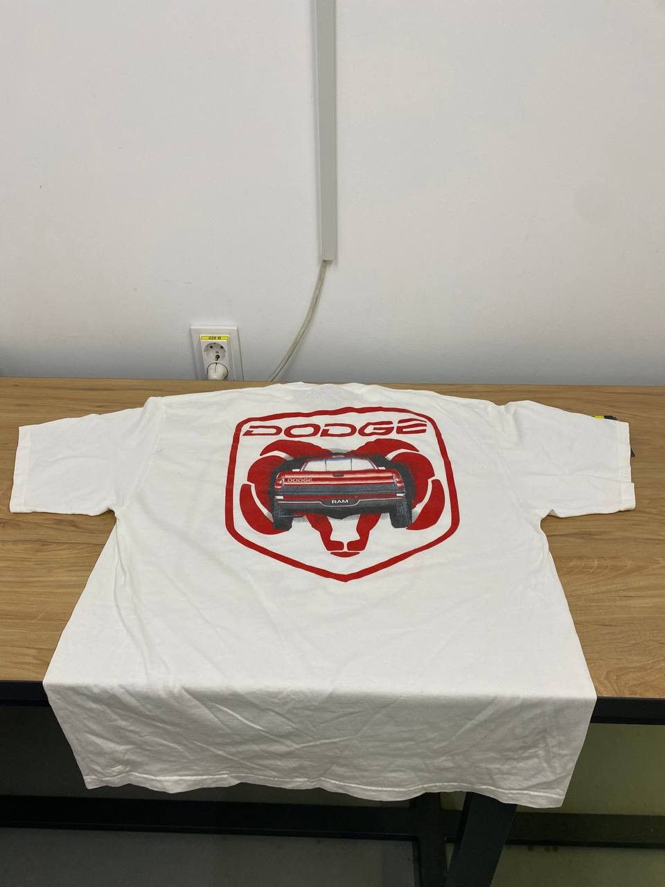 Lee × Vintage Lee Vintage Dodge Racing T Shirt Size US XL / EU 56 / 4 - 4 Thumbnail