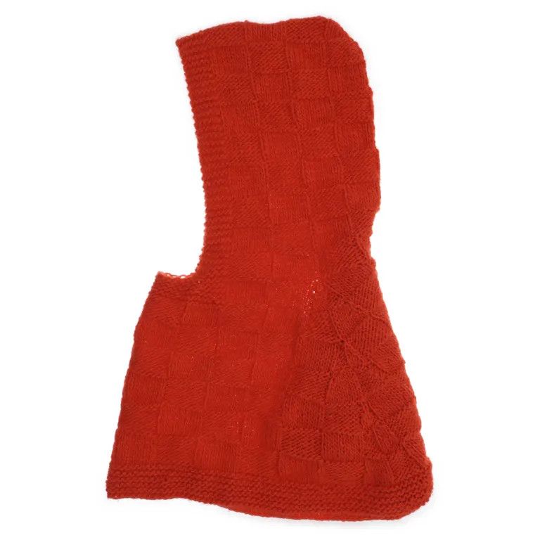 Kiko Kostadinov Crochet Knit Virgin Wool Blend Balaclava Size ONE SIZE - 3 Thumbnail