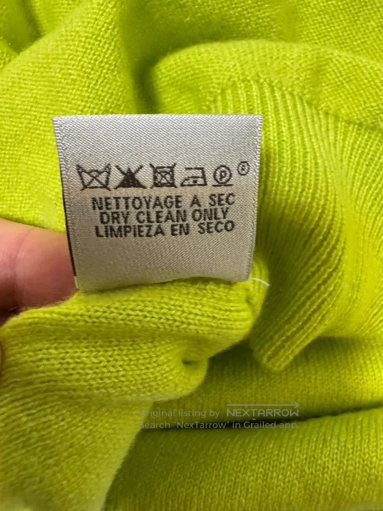 Hermes Hermes Cashmere sweater, 100% goat cashmere Size US L / EU 52-54 / 3 - 8 Thumbnail