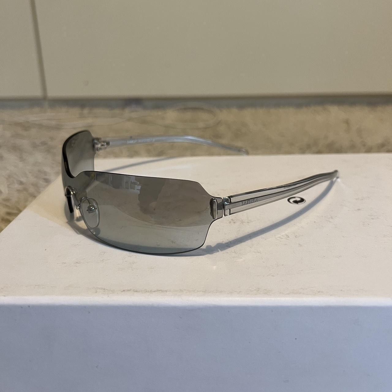La Perla La Perla 2000s Transparent Sunglasses – cyberpunk Aesthetic Size ONE SIZE - 8 Thumbnail