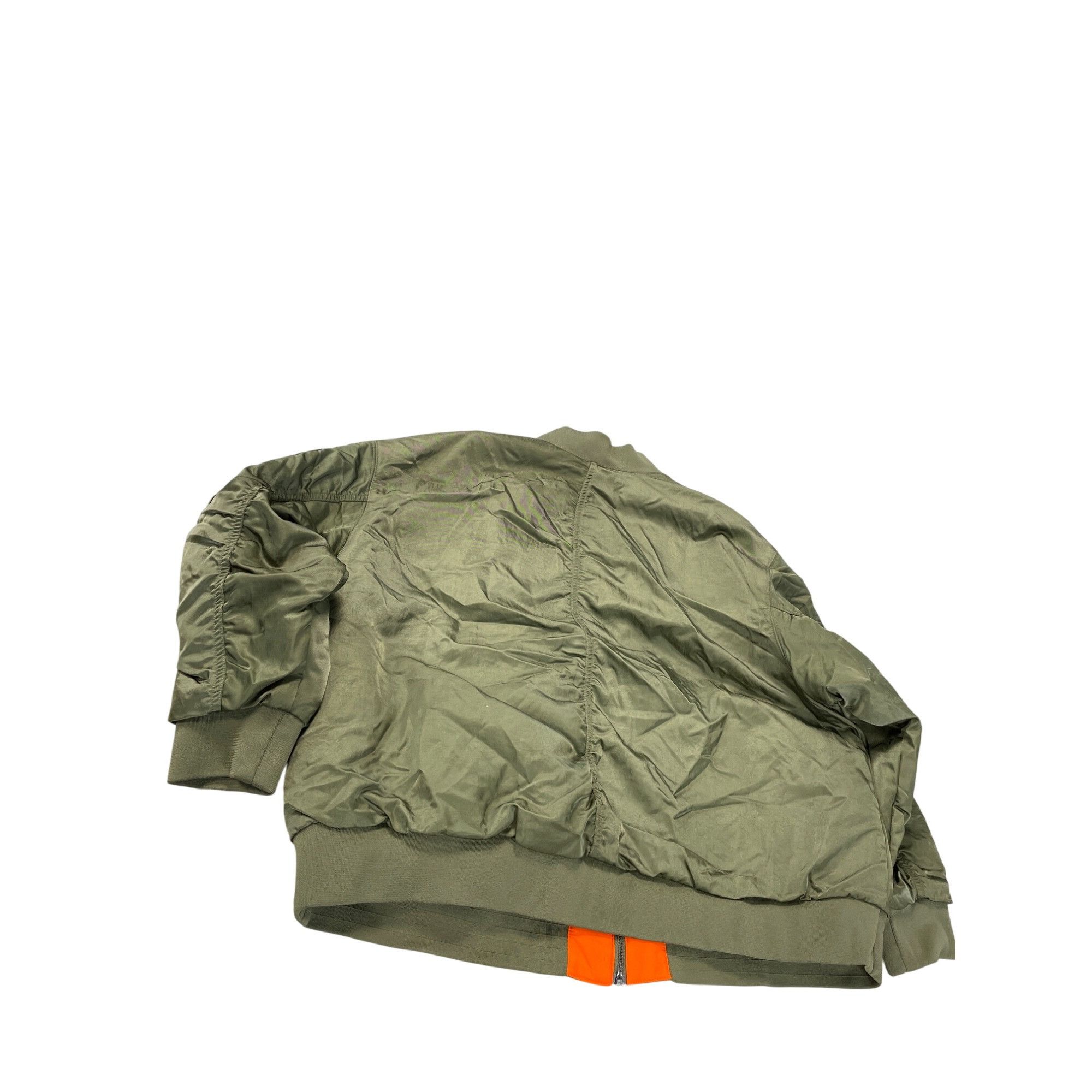 Nike Nike Mens Olive Green orange reversible Bomber Jacket SZ 1X Size US XL / EU 56 / 4 - 10 Thumbnail
