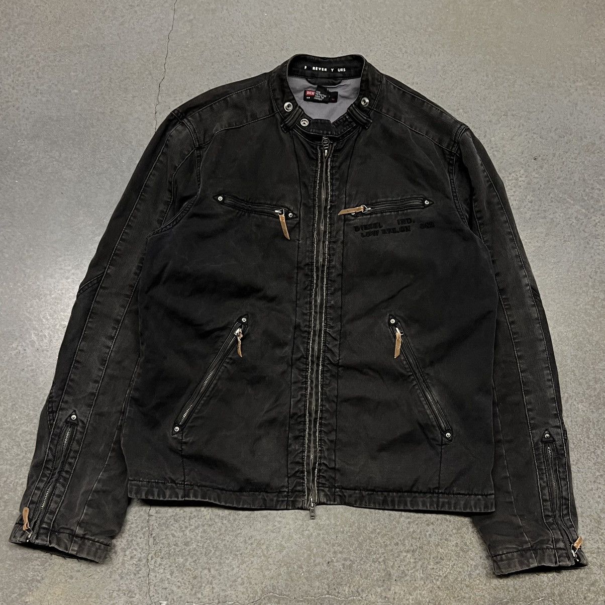 Diesel Diesel Moto Utility Jacket – Size XL (Fits Slim L) Size US XL / EU 56 / 4 - 1 Thumbnail