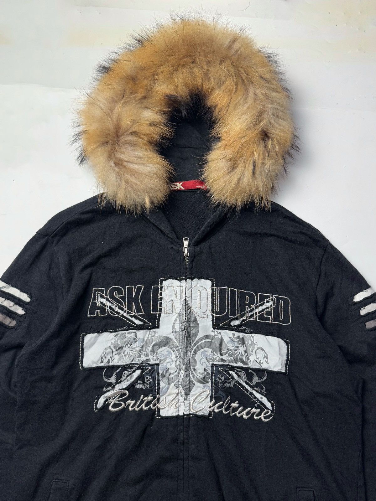 If Six Was Nine Fur Hoodie British England Ask Enquired Japanese Styled Size US M / EU 48-50 / 2 - 3 Thumbnail