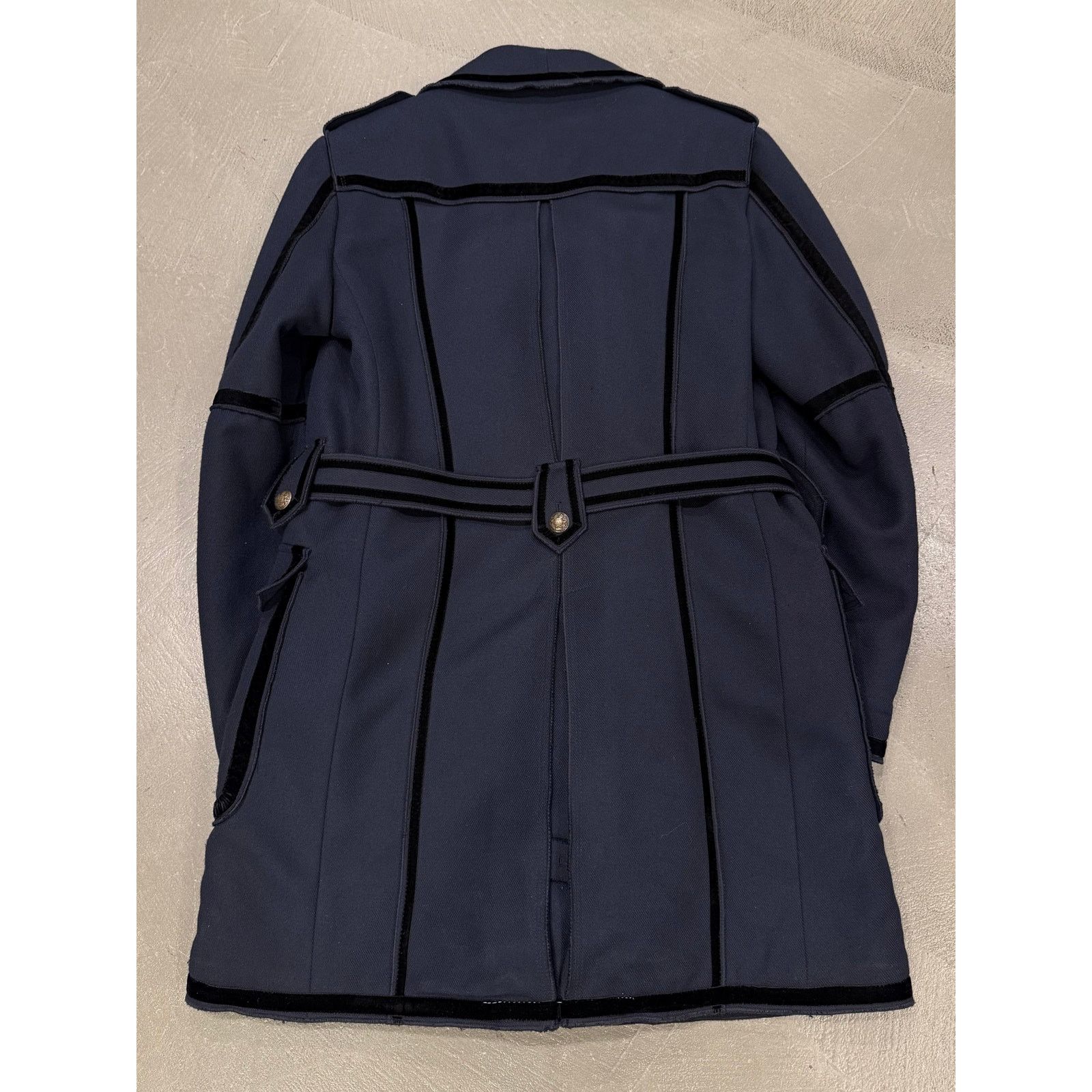 Dolce & Gabbana A/W2009 Dolce & Gabbana napoleon coat with velvet insert Size US M / EU 48-50 / 2 - 2 Thumbnail