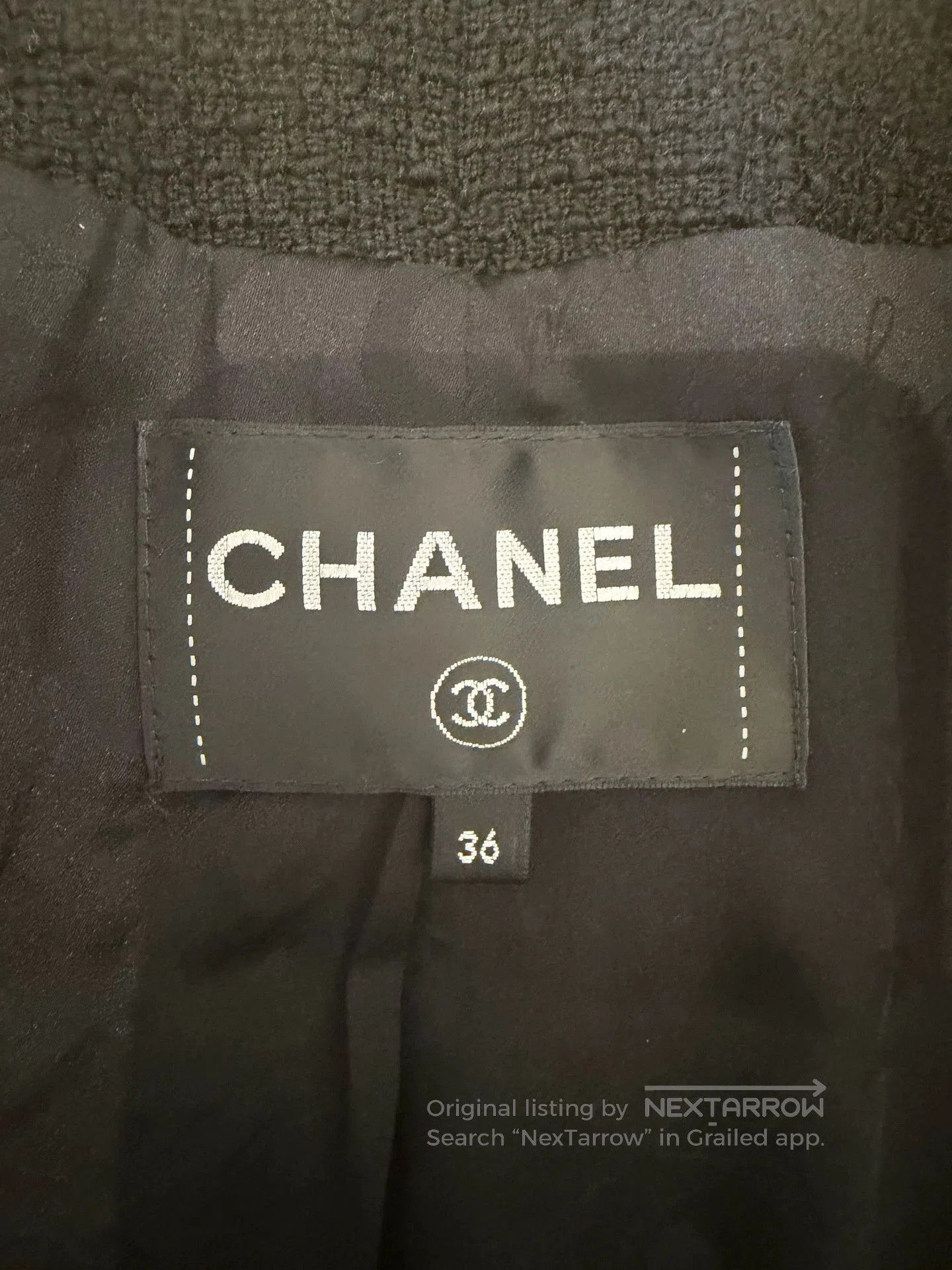 Chanel Chanel Metropolis Black Wool Jacket. Size US S / EU 44-46 / 1 - 3 Thumbnail