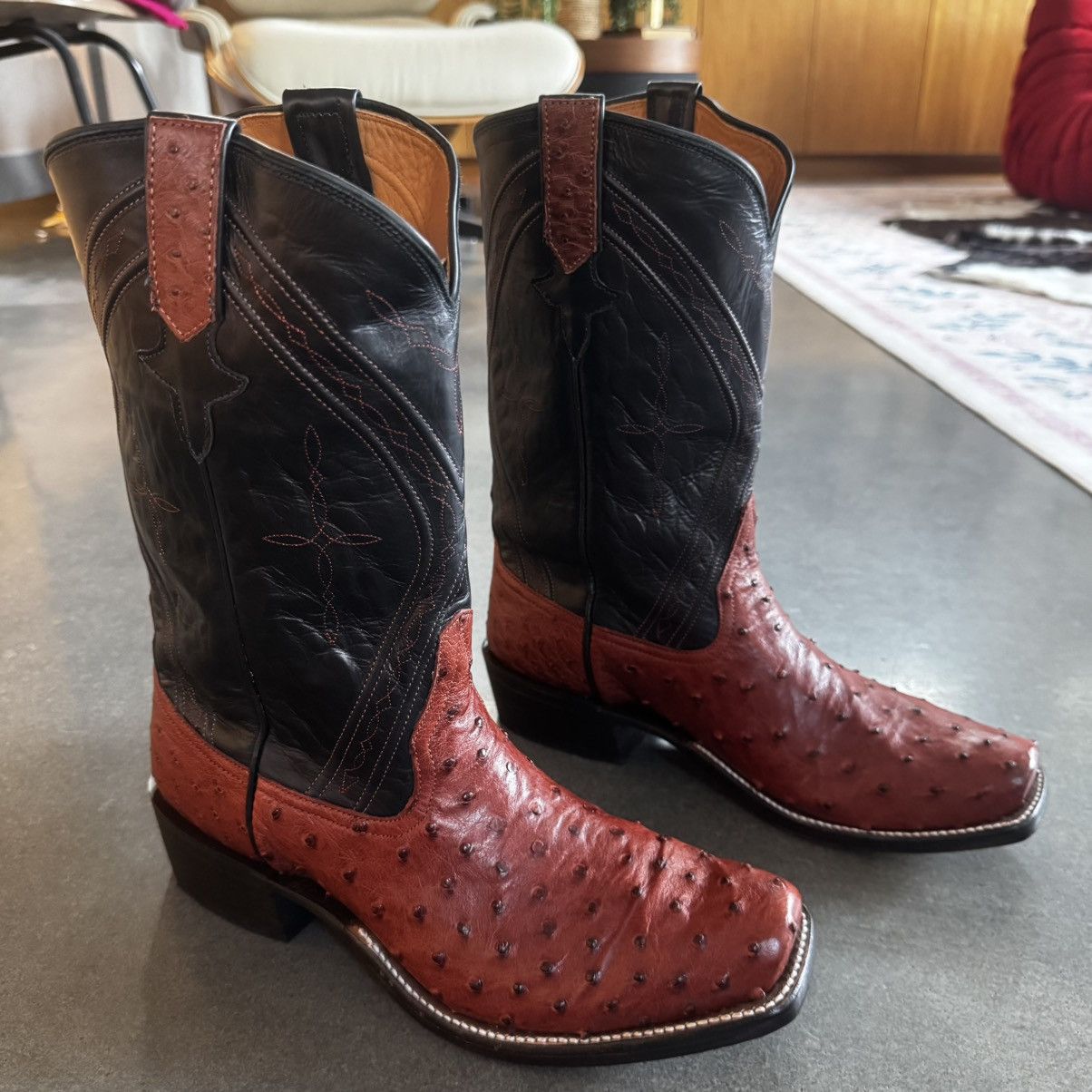 Other Mens Ostrich cowboy boots Size US 9 / EU 42 - 1 Thumbnail