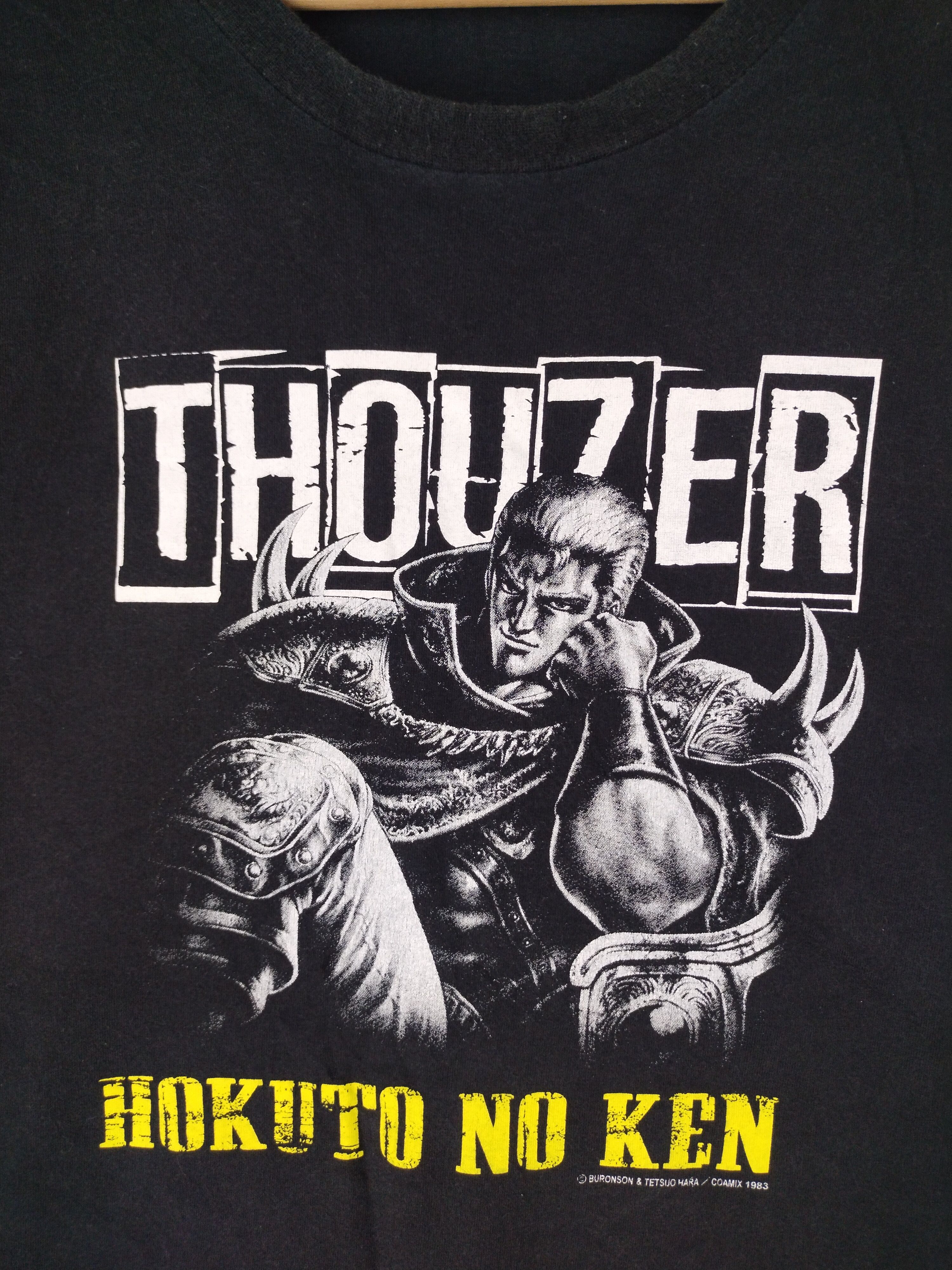 Japanese Brand THOUZER Hokuto No Ken Anime Fist Of The North Star Promo Tee Size US M / EU 48-50 / 2 - 4 Thumbnail