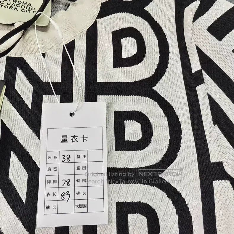 Fendi Fendi Black and white barrage all-over print knit dress Size XXS / US 00 / IT 34 - 6 Thumbnail