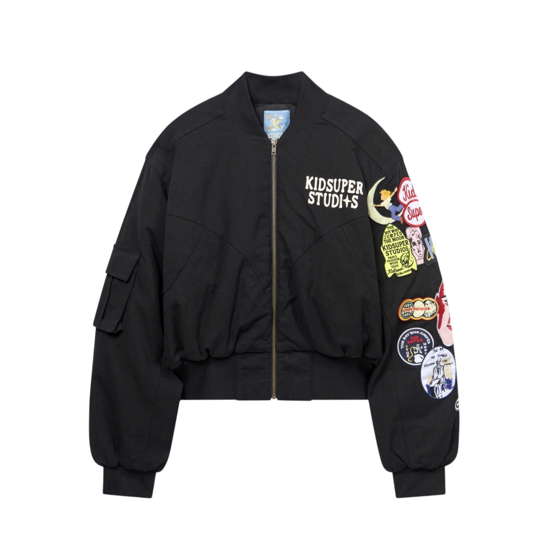 KidSuper KidSuper Studios Patches Bomber Jacket Size US L / EU 52-54 / 3 - 1 Thumbnail
