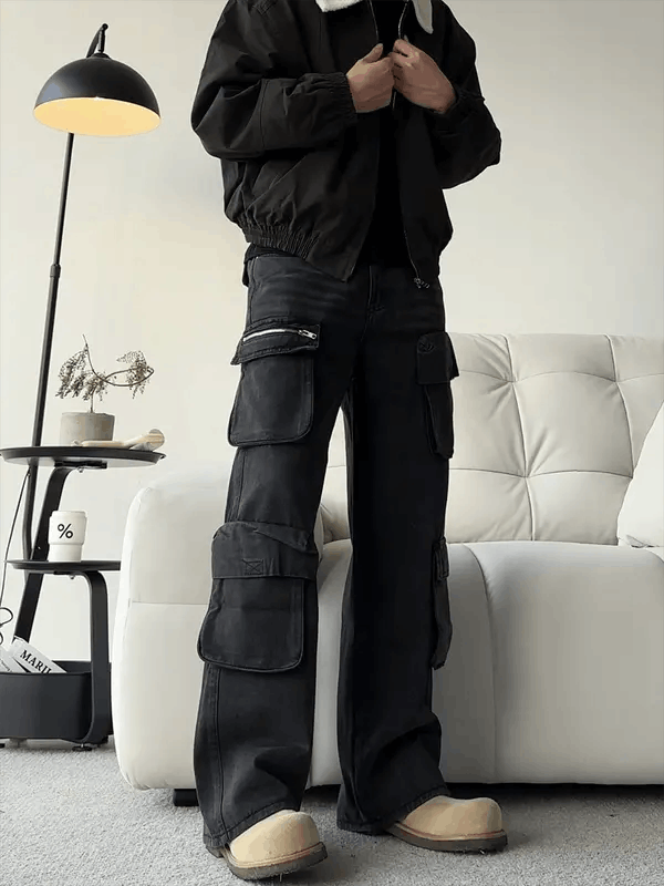 Japanese Brand Rumiko x Naoko Multi Pocket Cargo Pants Size US 30 / EU 46 - 1 Thumbnail