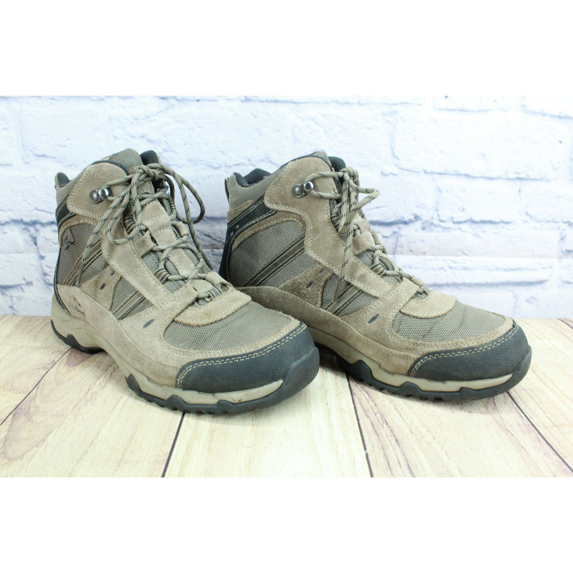 L.L. Bean LL Bean Trail Model 4 Suede Hiking Boots Men's Size 10 Wide Size US 10 / EU 43 - 3 Thumbnail