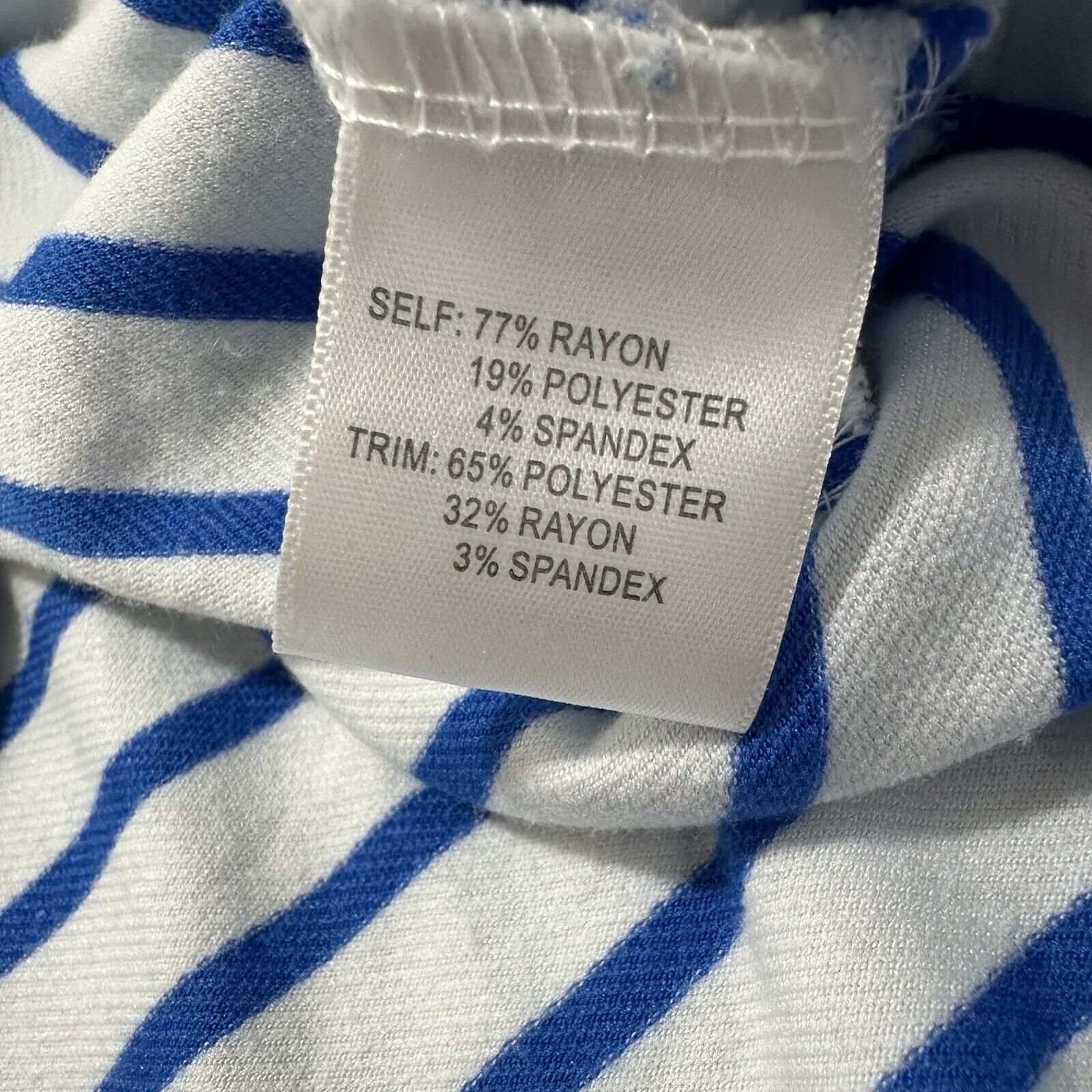 Other Jane and Delancey Small Blue White Striped Hoodie Sweatshirt Size S / US 4 / IT 40 - 4 Thumbnail