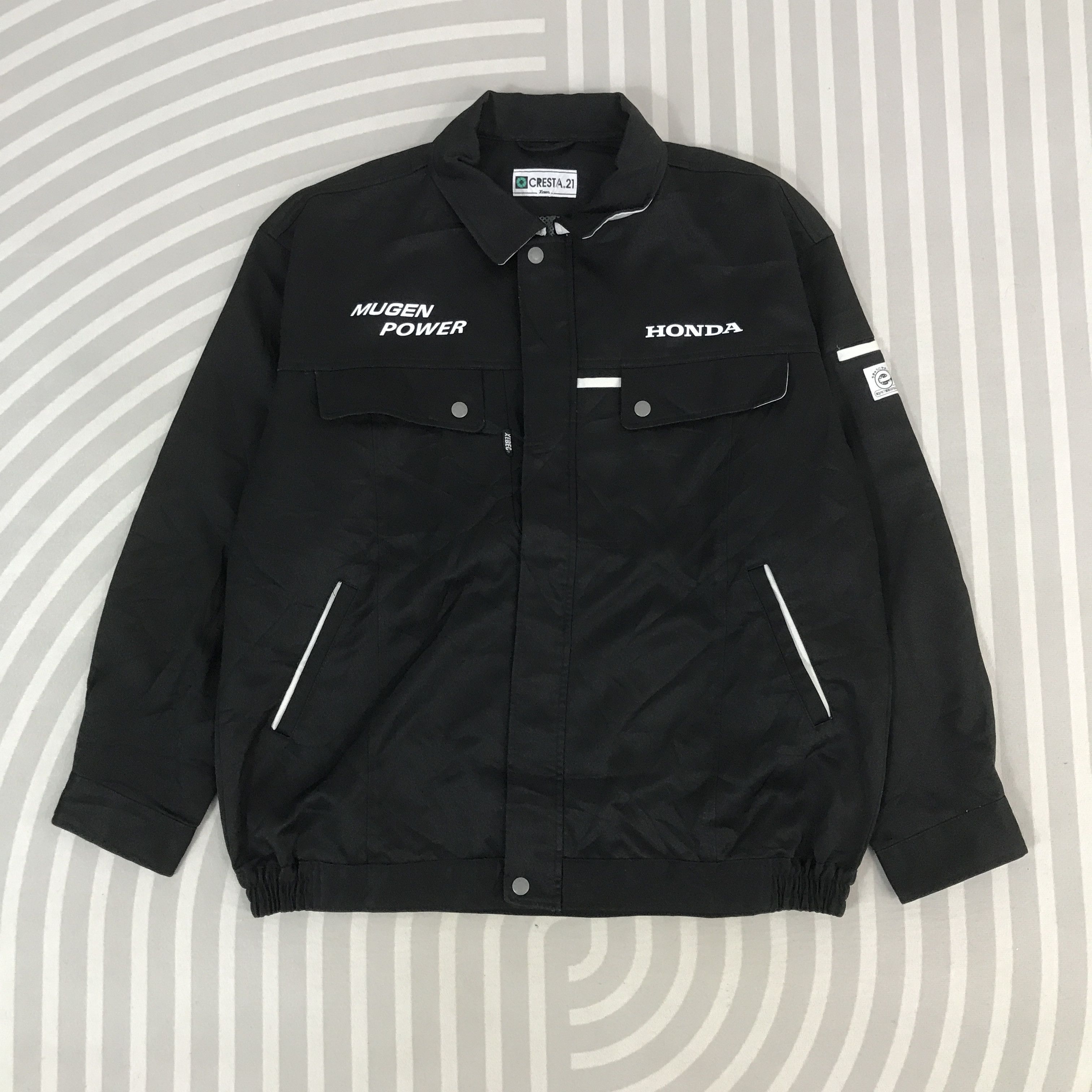 Sports Specialties Vintage Honda Mugen Racing Black Jacket Size US L / EU 52-54 / 3 - 2 Thumbnail