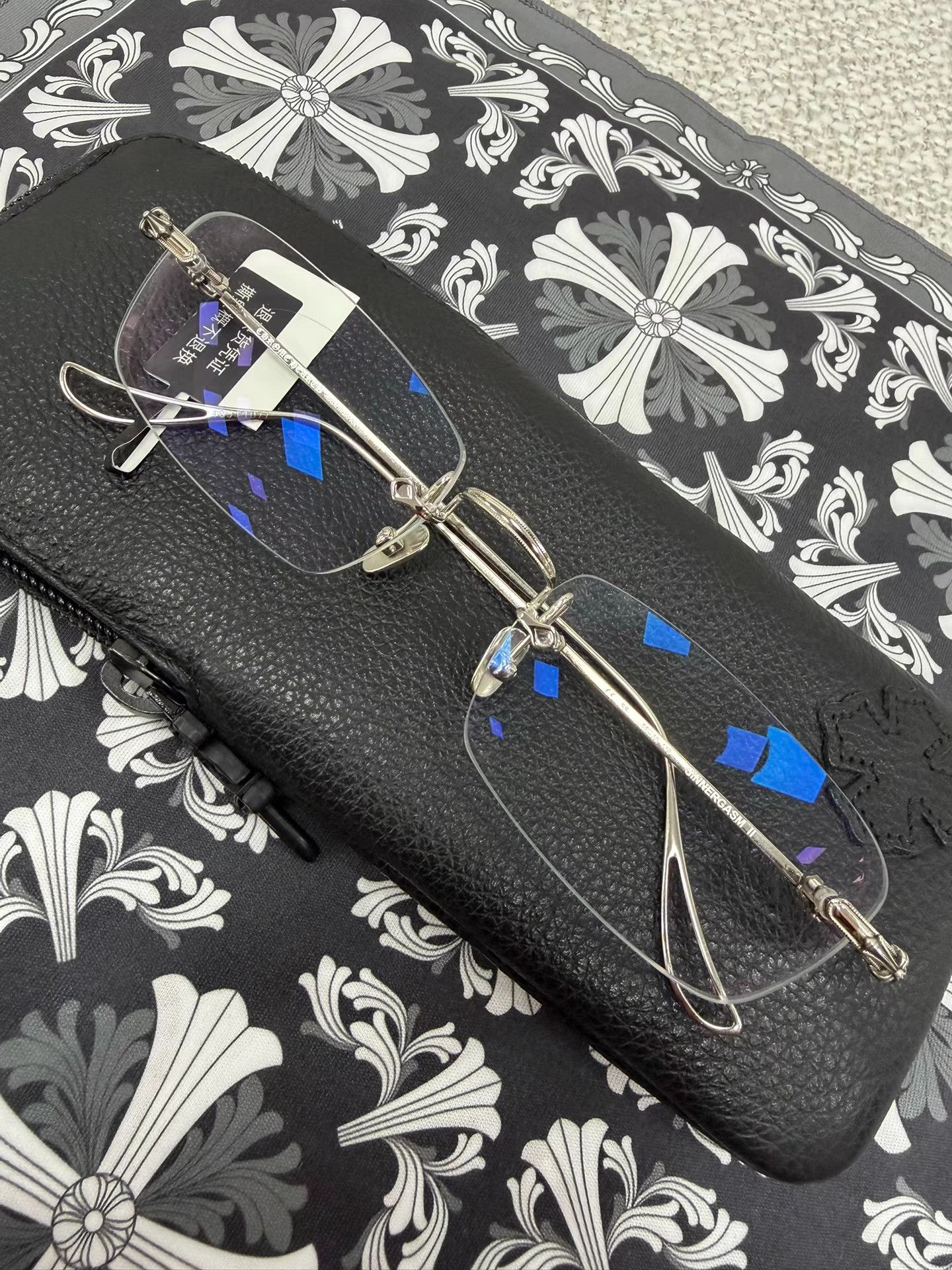 Chrome Hearts Chrome Hearts Sinnergasm II Rimless Eyeglasses Frame Size ONE SIZE - 8 Thumbnail