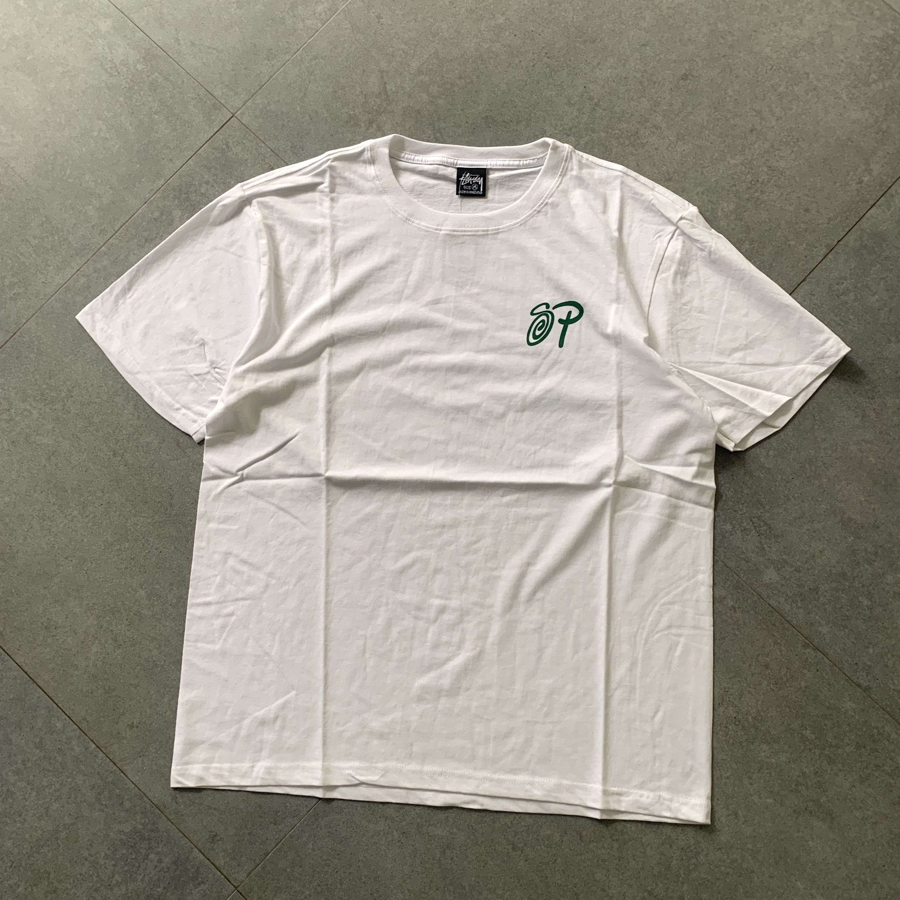 Stussy Stussy tee white Size US L / EU 52-54 / 3 - 3 Thumbnail