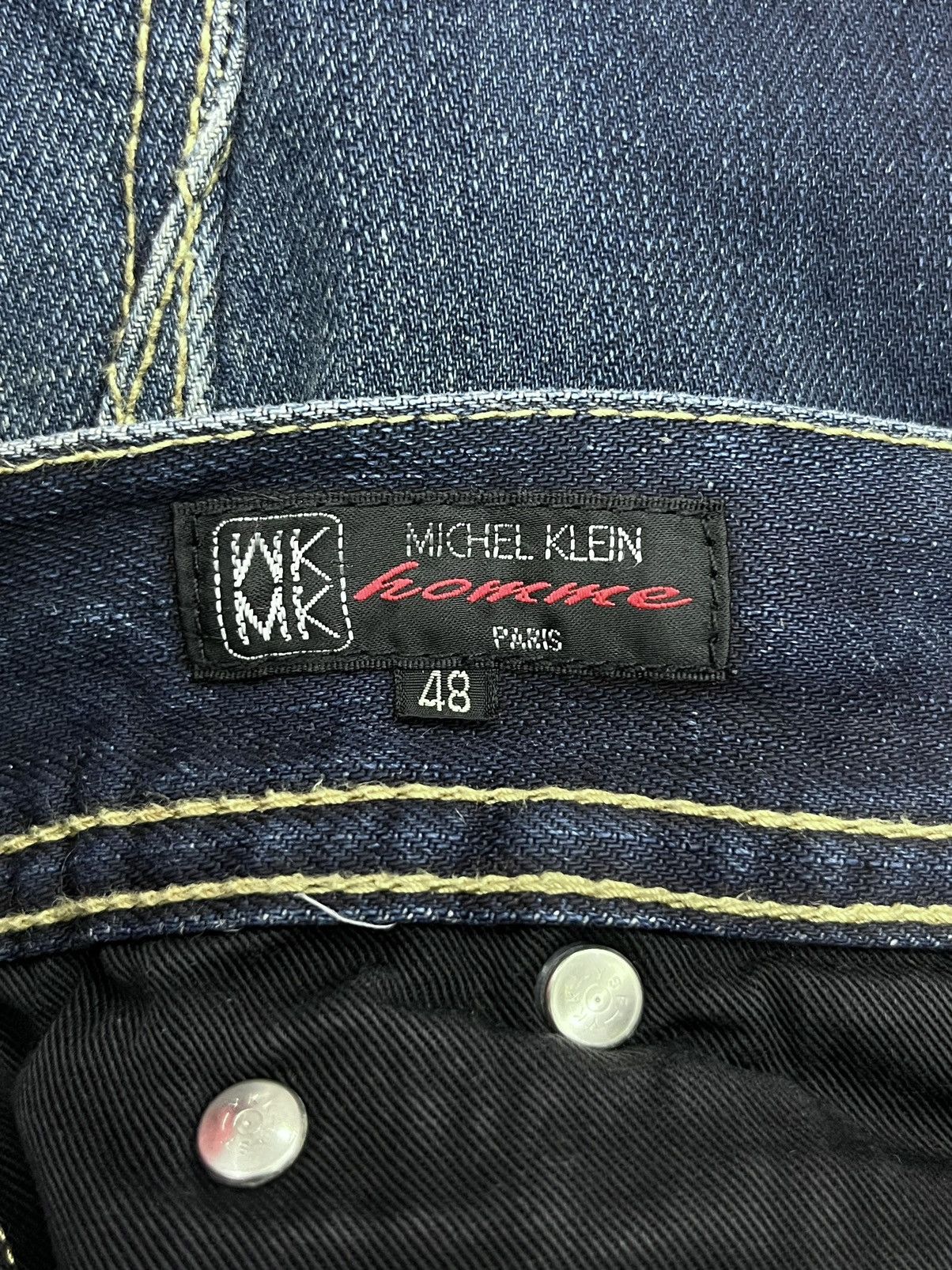 Michel Klein FYE🔥Vintage MICHEL KLEIN HOMME Designer Twisted Leg FLARE Size 30" / US 8 / IT 44 - 16 Thumbnail