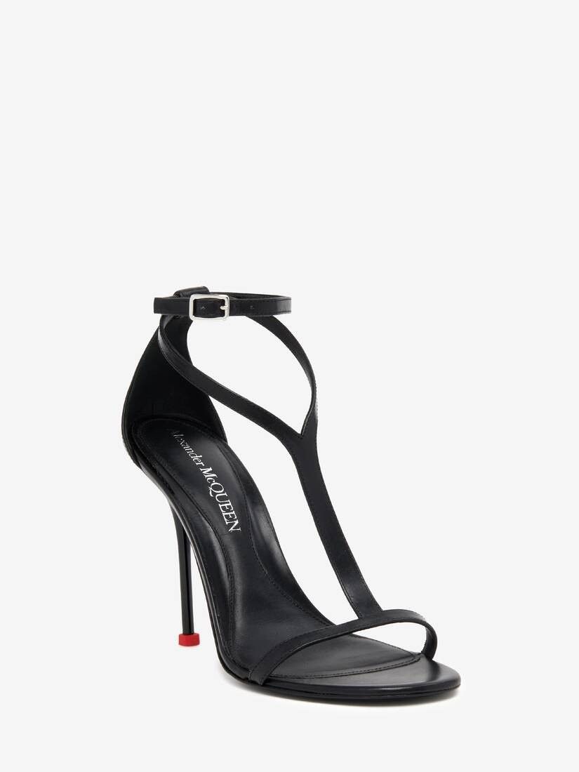 Alexander McQueen o1w1db10925 Harness Sandal in Black Size US 9.5 / IT 39.5 - 2 Thumbnail