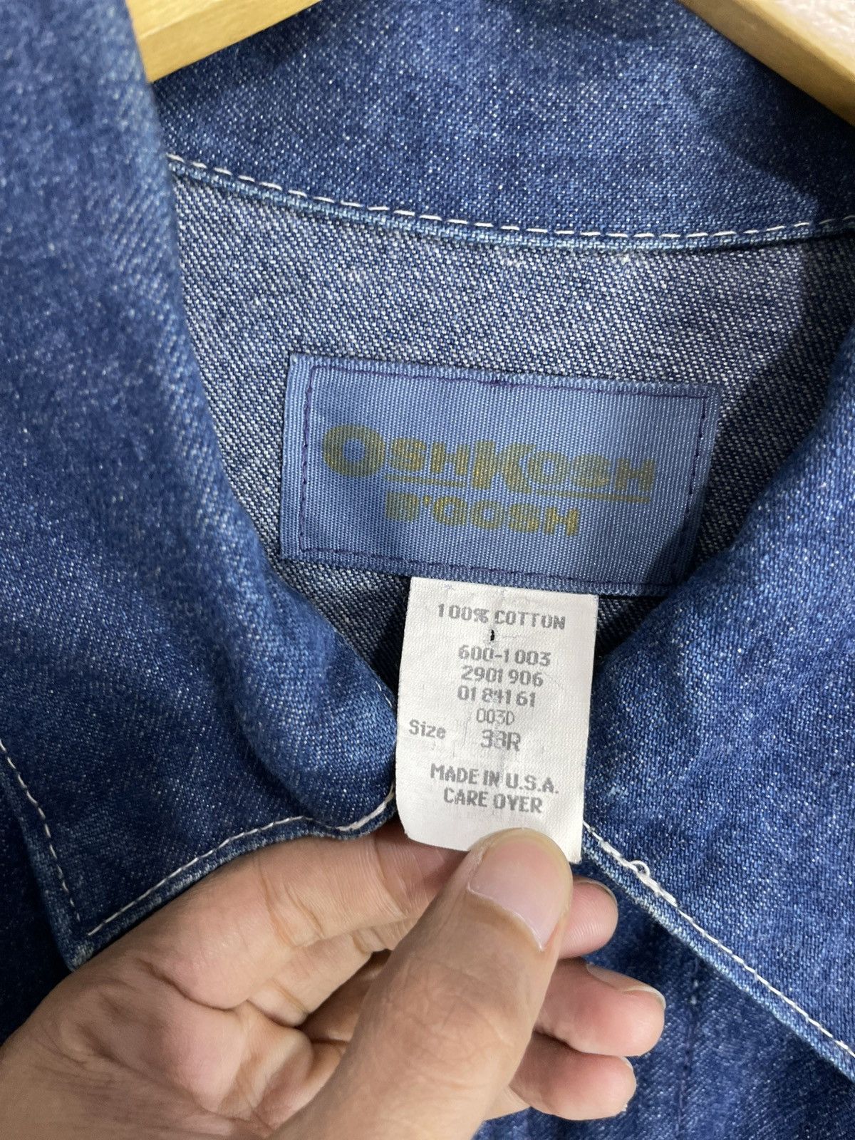 Vintage Oshkosh B'Gosh Denim Trucker Jacket 38R