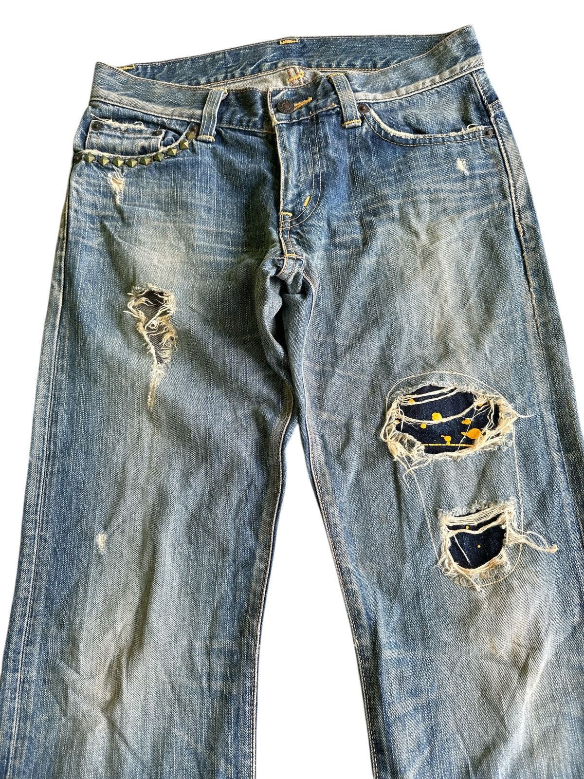 Edwin Japanese Brand Edwin Studded Pocket🎌💥 Size US 30 / EU 46 - 2 Thumbnail