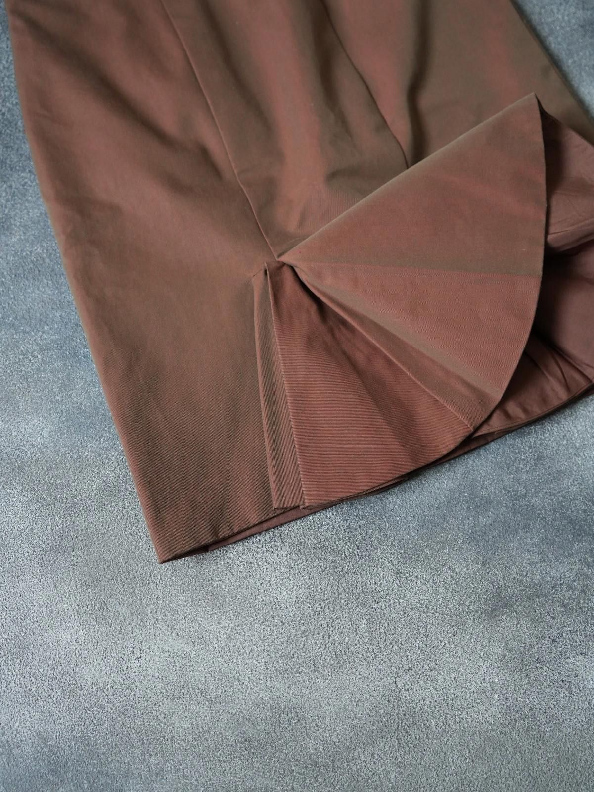 Saint Laurent Paris F/W 2004 Yves Saint Laurent By Tom Ford Pencil Pleat Skirt Size 28" / US 6 / IT 42 - 11 Thumbnail