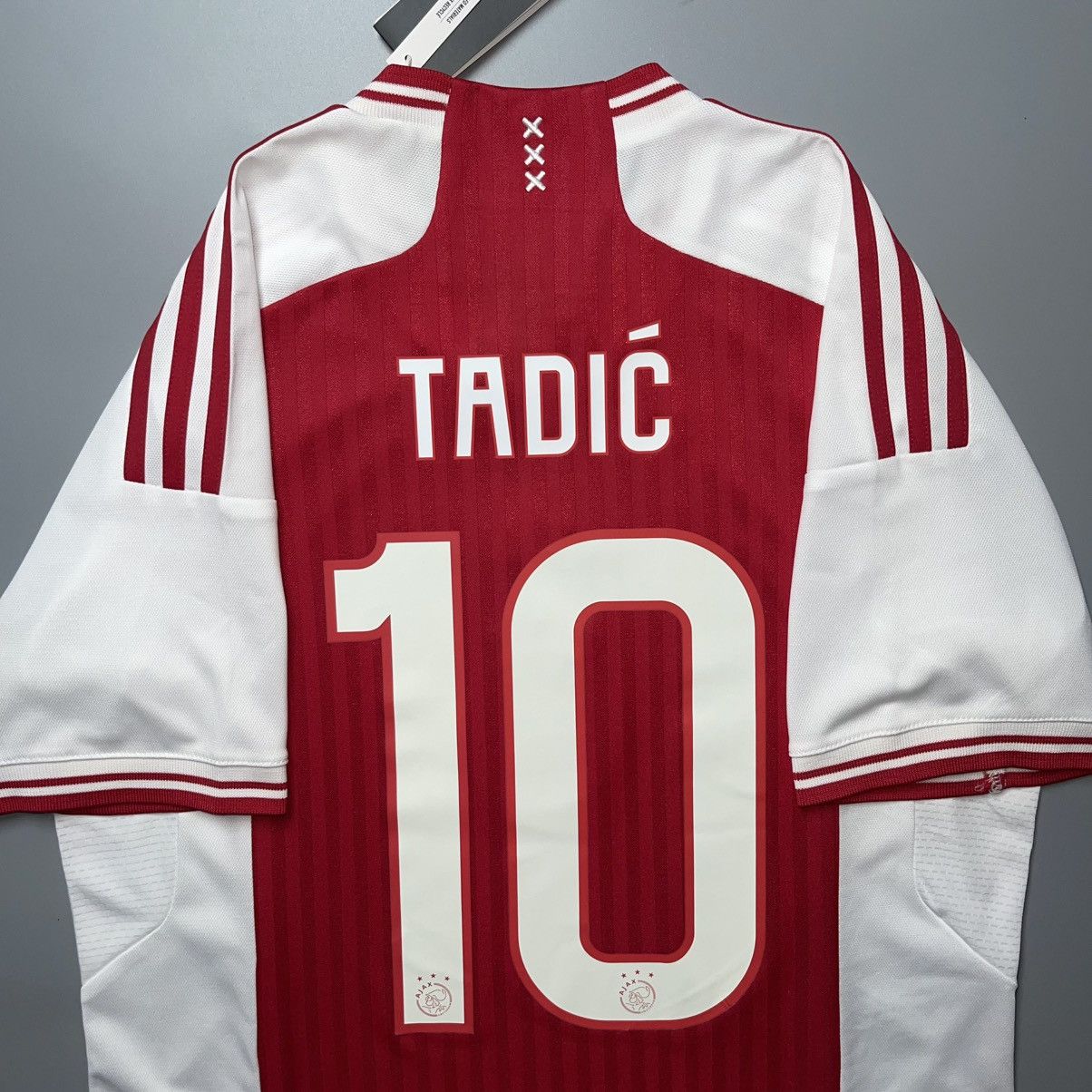 Adidas × Vintage NWT AJAX ADIDAS 2023/2024 FOOTBALL HOME JERSEY #10 TADIC Size US M / EU 48-50 / 2 - 8 Thumbnail