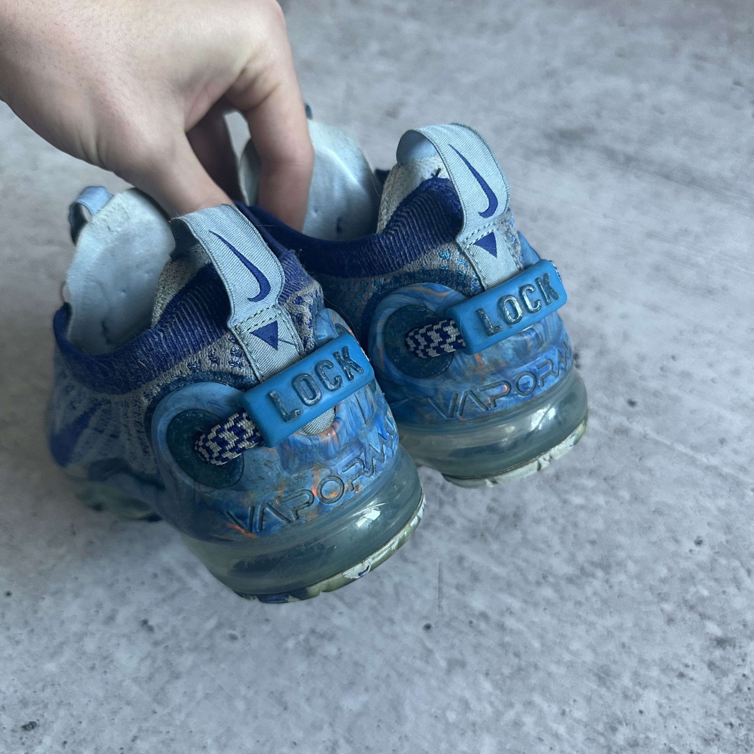 Hi Tec Nike Air VaporMax 2020 Flyknit 'Stone Blue' Hi Tec Sneakers Size US 4.5 / IT 34.5 - 4 Thumbnail