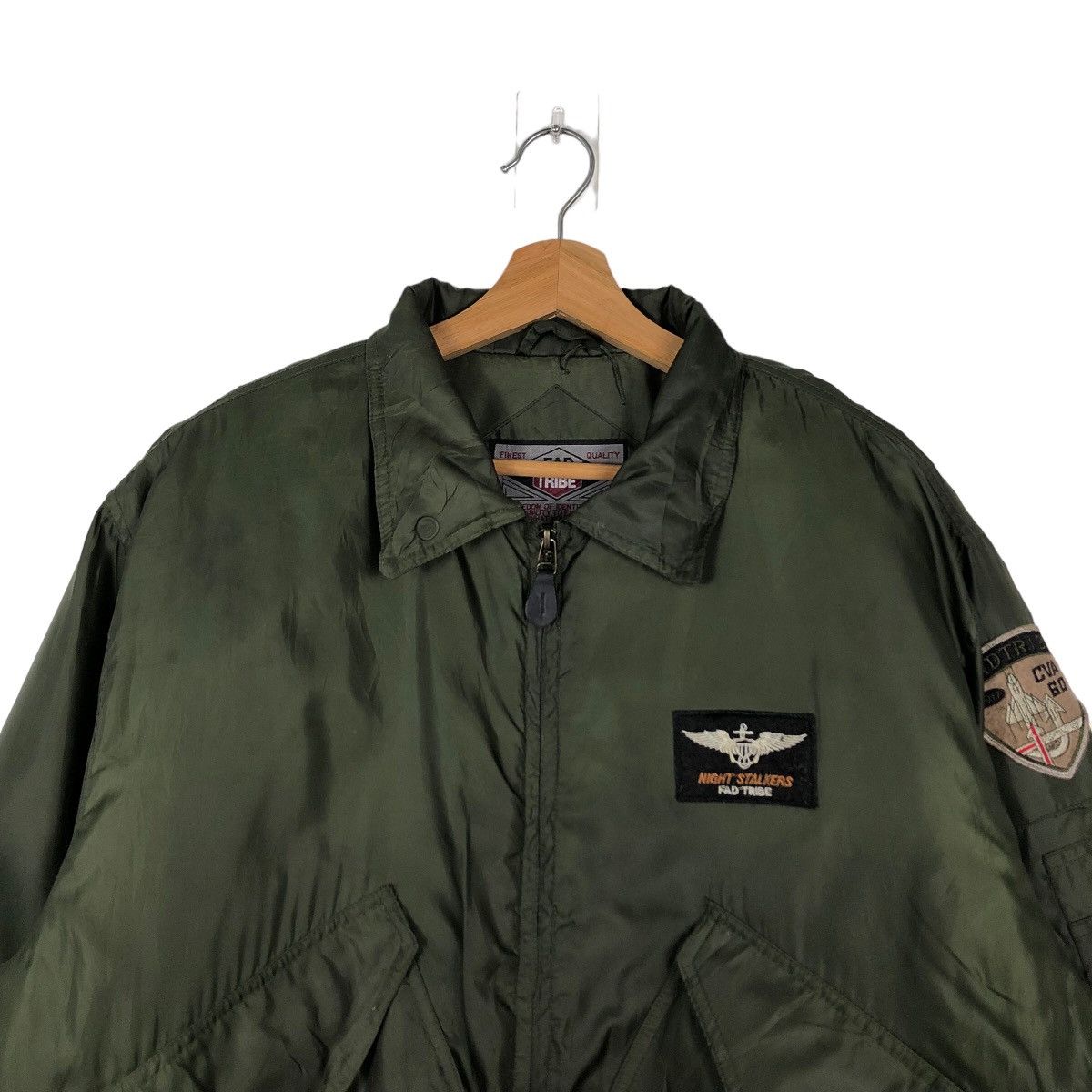 Japanese Brand 🔥90’s VINTAGE RIOT RIOT BOMBER JACKET FAD TRIBE JAPAN Size US L / EU 52-54 / 3 - 3 Thumbnail
