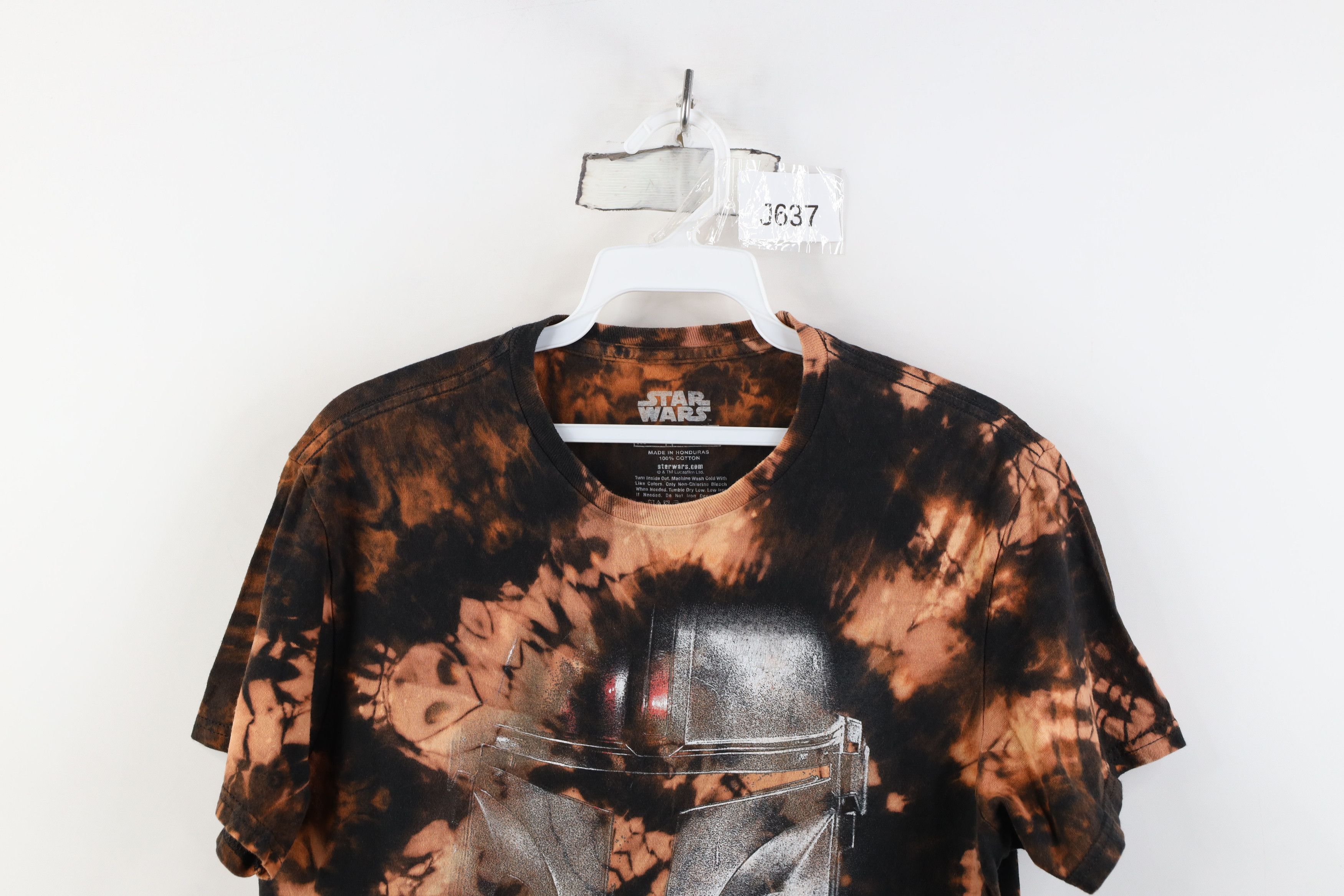 Star Wars Star Wars Wash The Mandalorian Short Sleeve T-Shirt Trippy Size M / US 6-8 / IT 42-44 - 2 Thumbnail