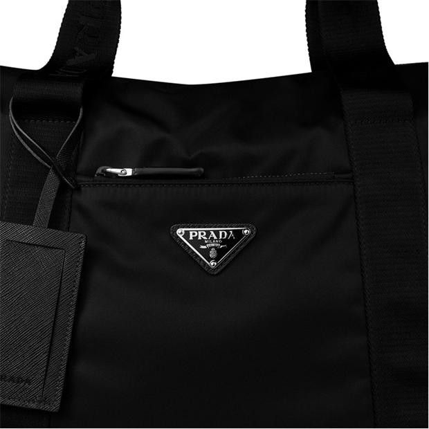 Prada Men'S Plain Nylon Gym Bag Size ONE SIZE - 4 Thumbnail